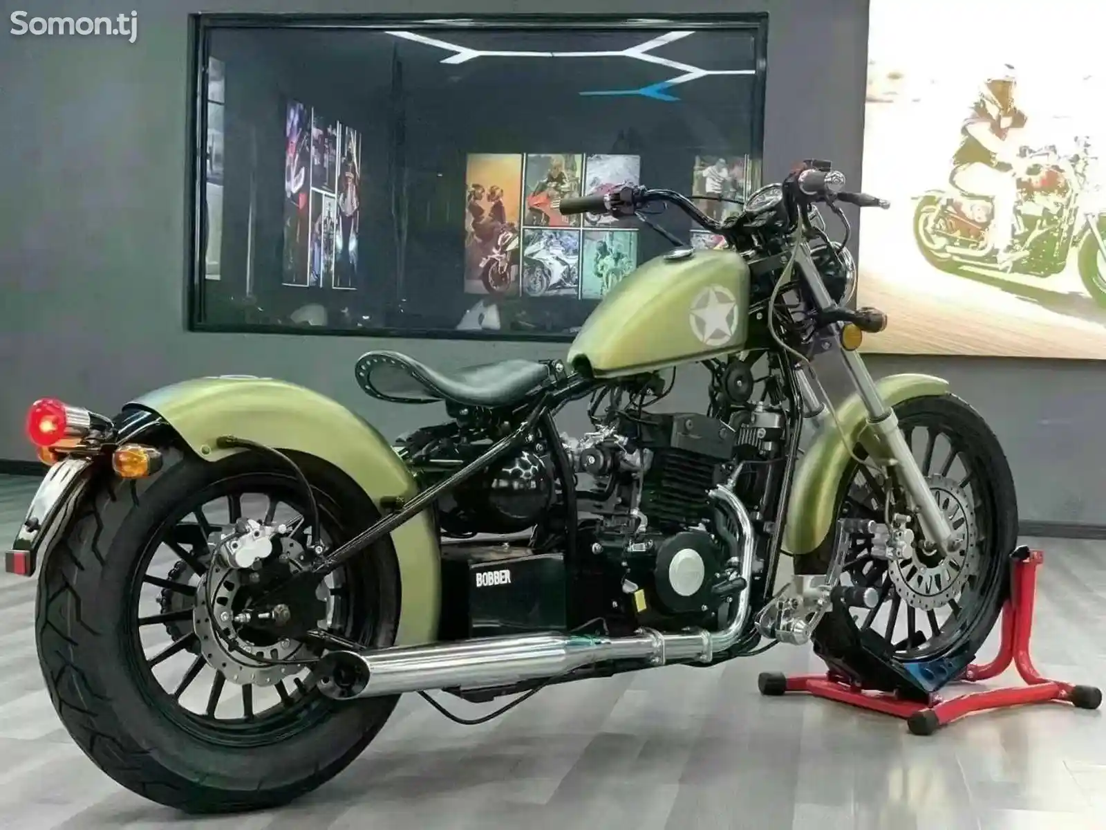 Мотоцикл Harley style Bobber 400cc на заказ-6