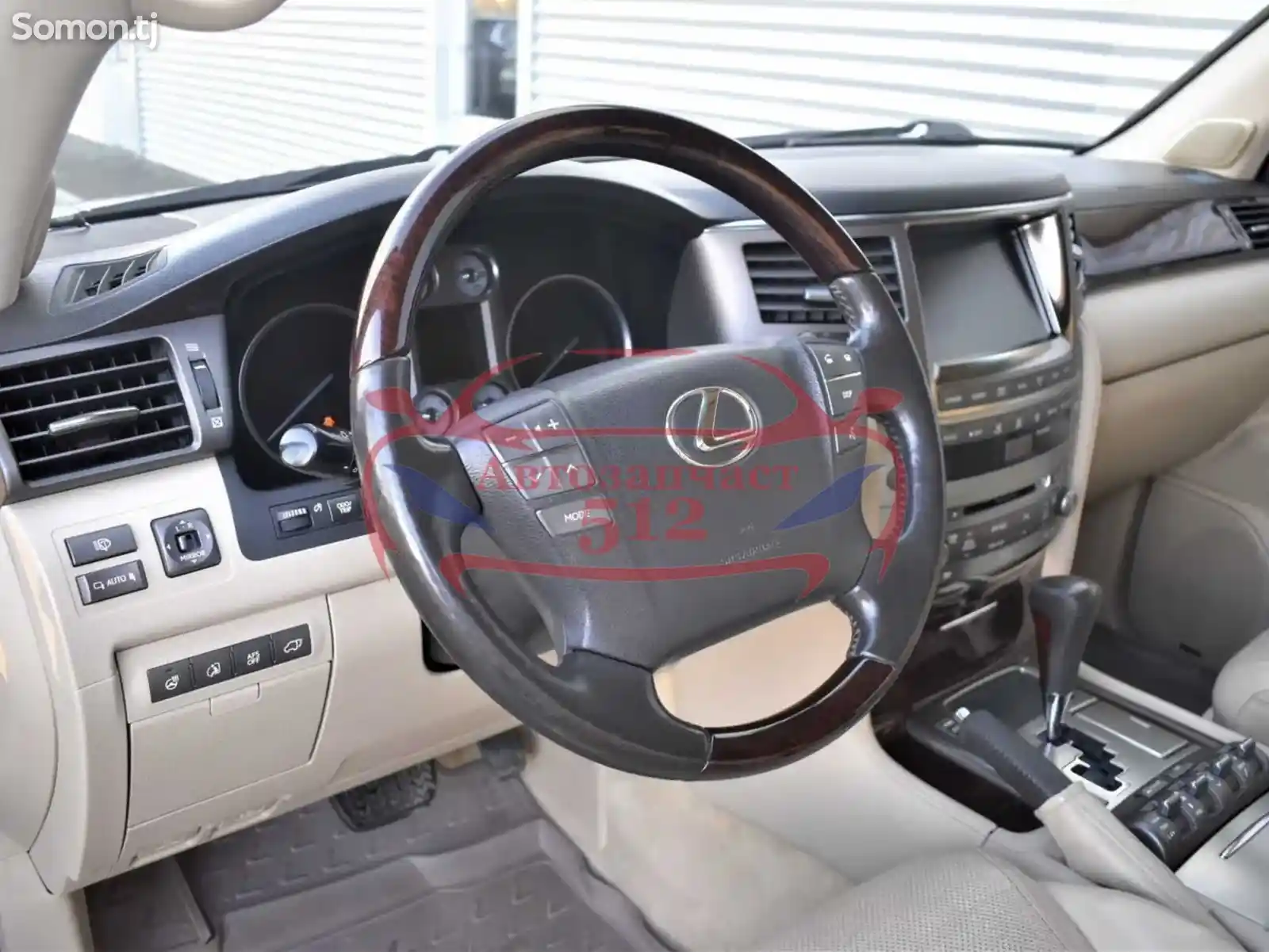 Дефлекторы воздуховодов Lexus LX 570 2007 2012-7