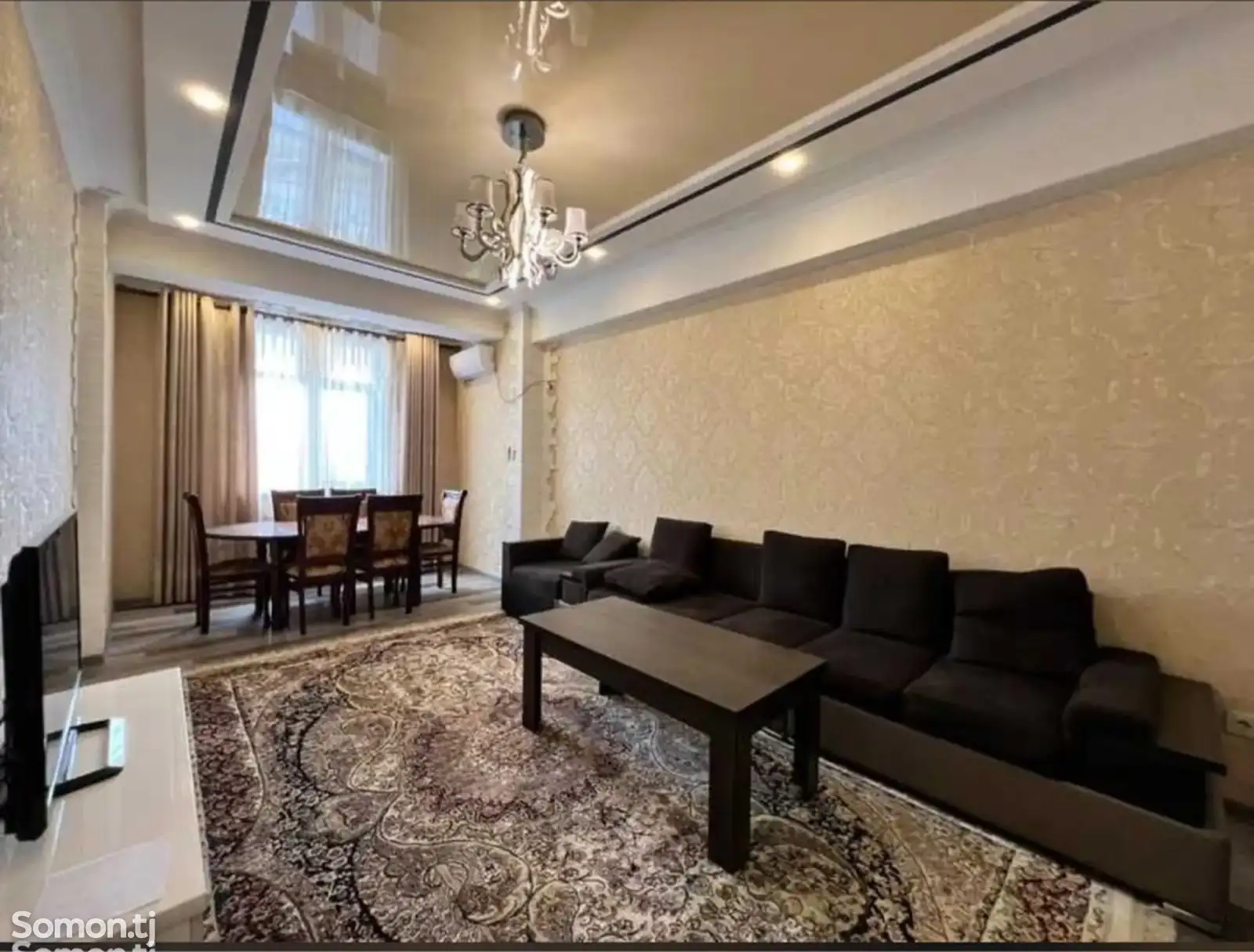 3-комн. квартира, 13 этаж, 115м², и.Сомони-1