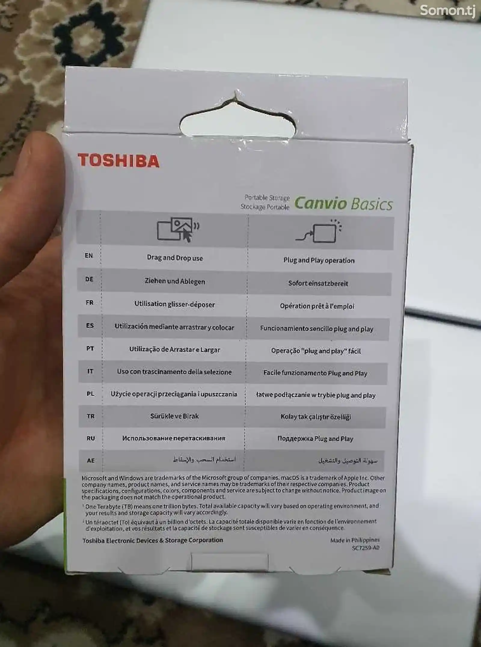 Жёсткий диск Toshiba 2TB-2