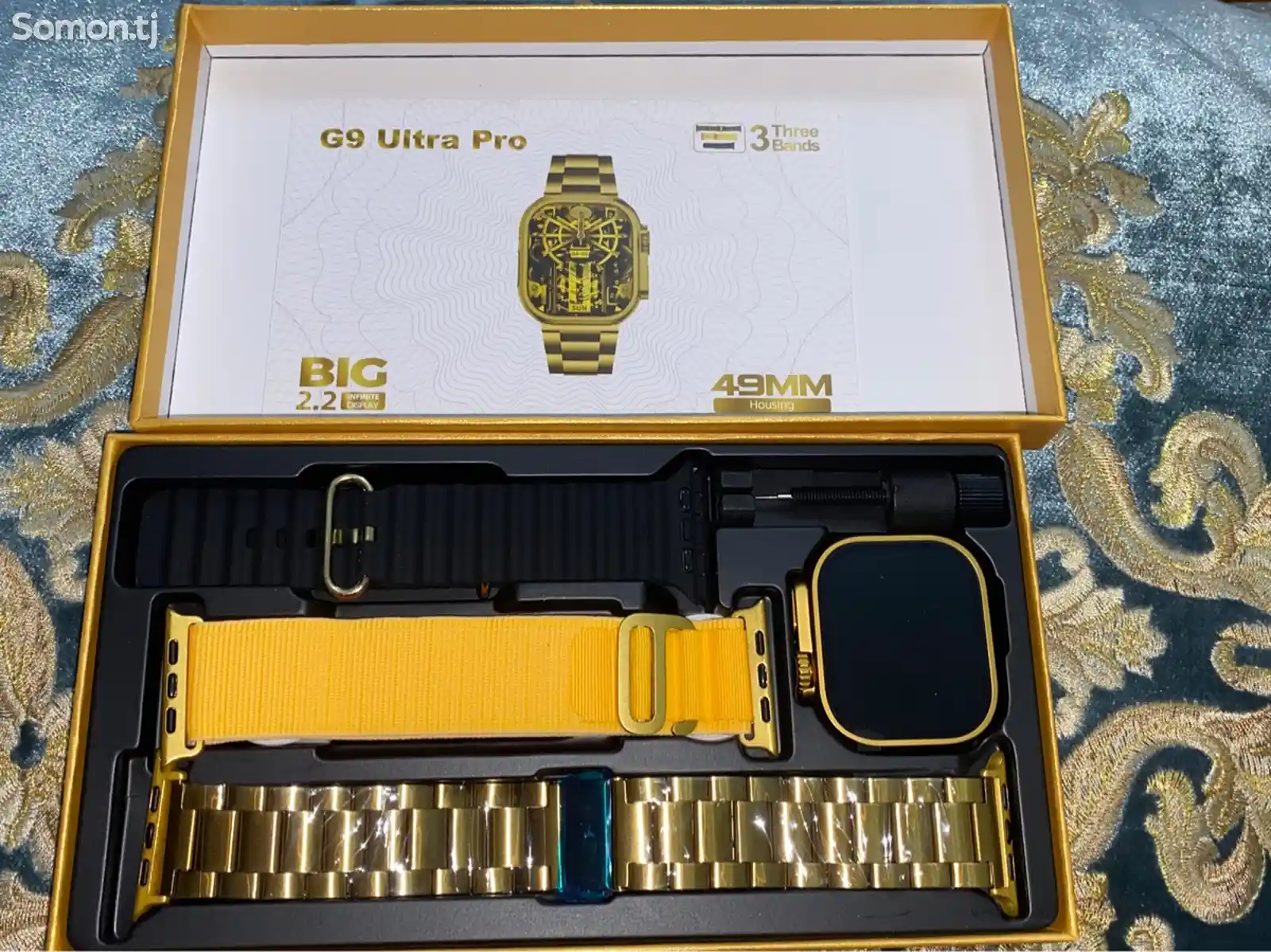 Smart Watch Ultra Gold-3