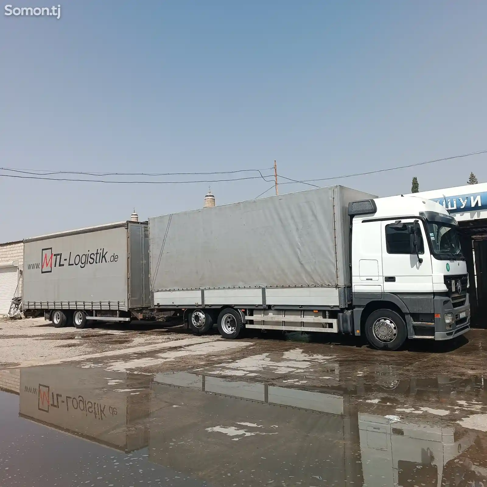 Бортовой грузовик Mercedes Actros 2541, 2007-5