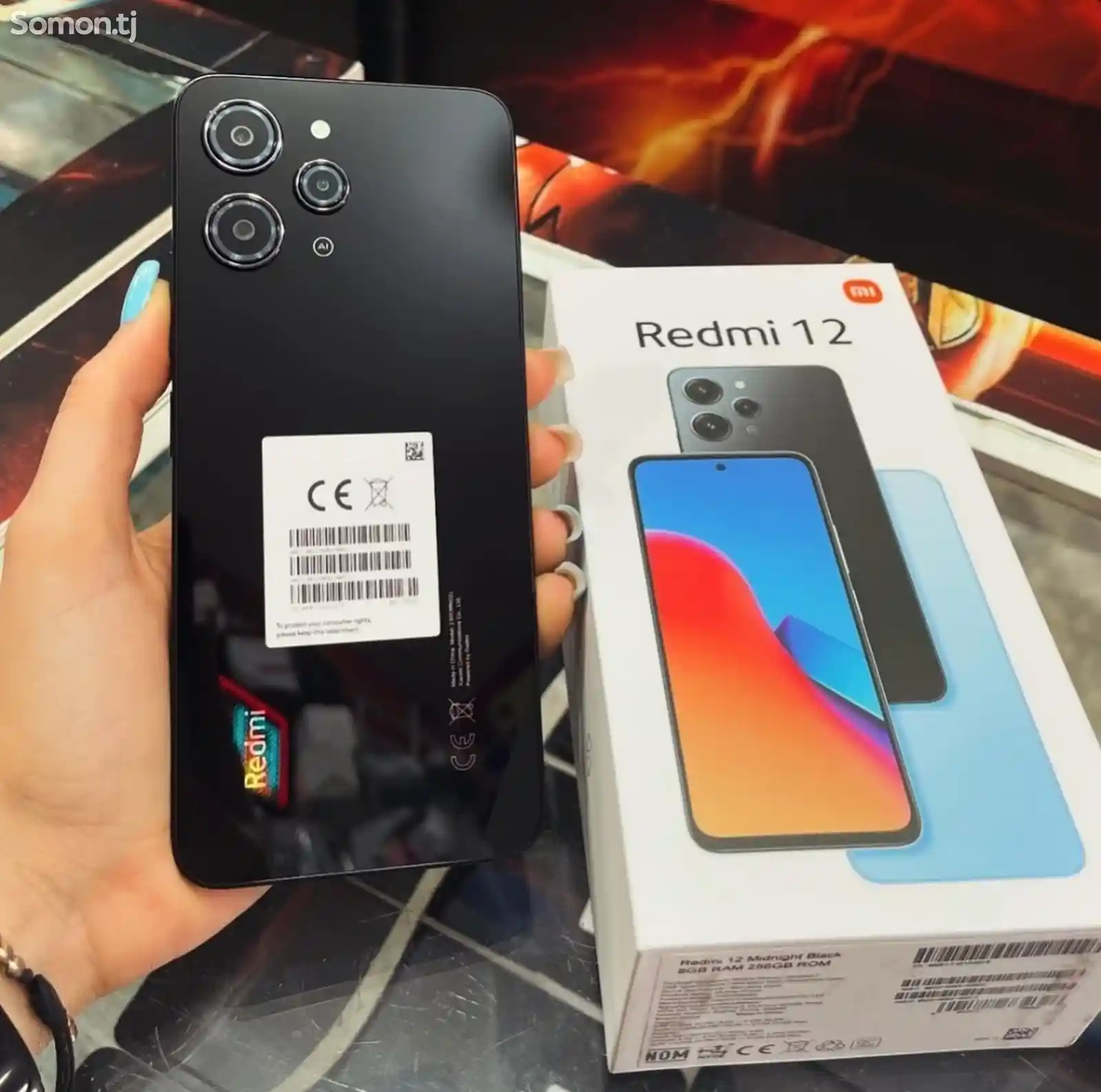 Xiaomi Redmi 12 8+4/256Gb black-8
