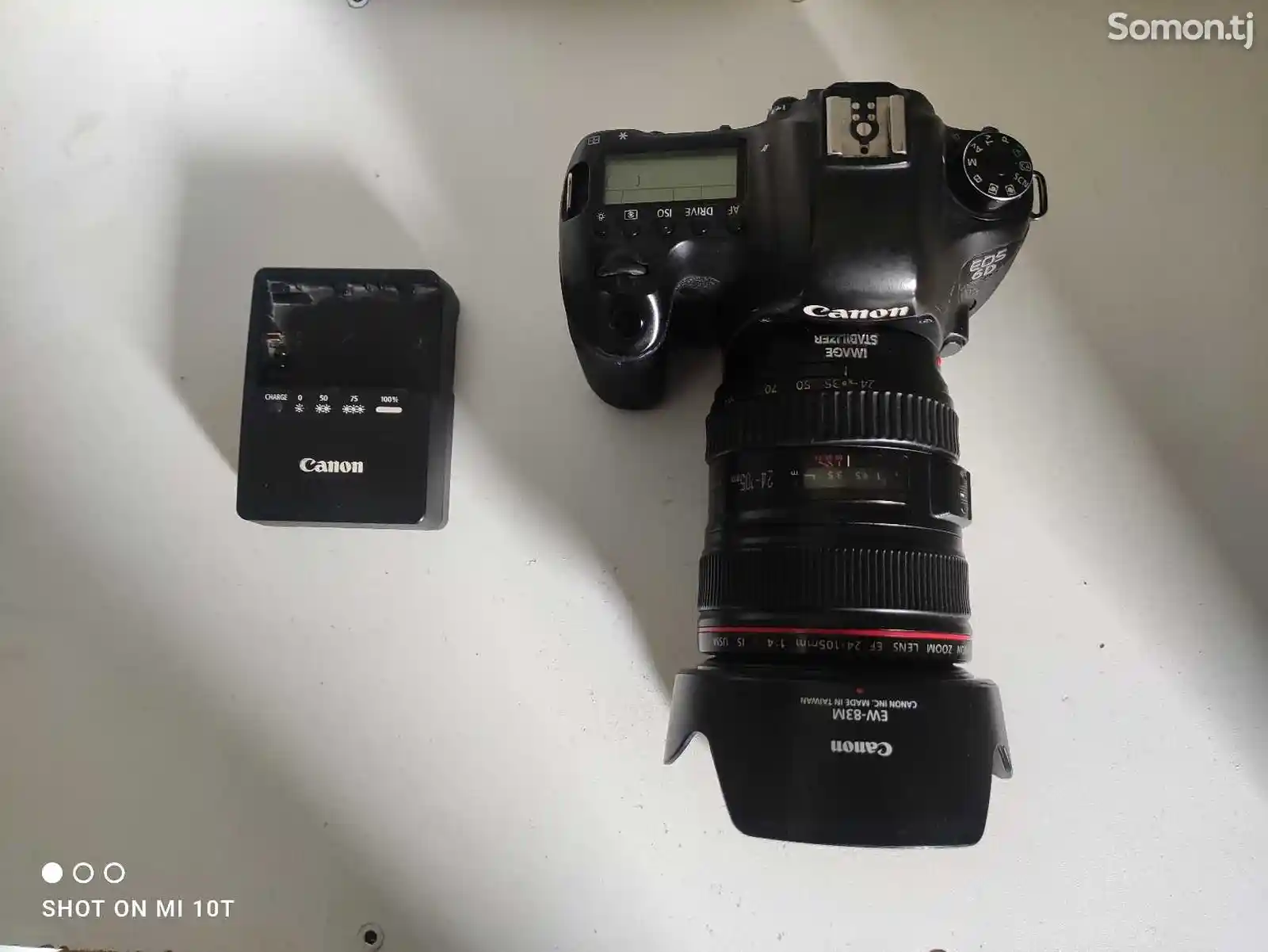 Фотоаппарат Canon 6D с объективом 24-105 mm f/4-1