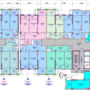 3-комн. квартира, 9 этаж, 105 м², н.Шохмансур