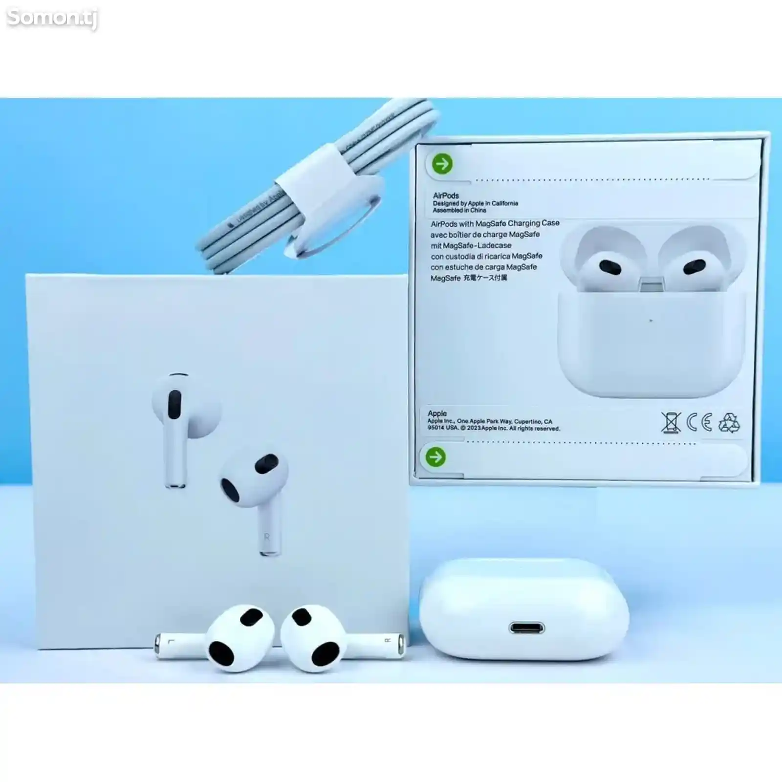 Беспроводные наушники AirPods 3 new generation