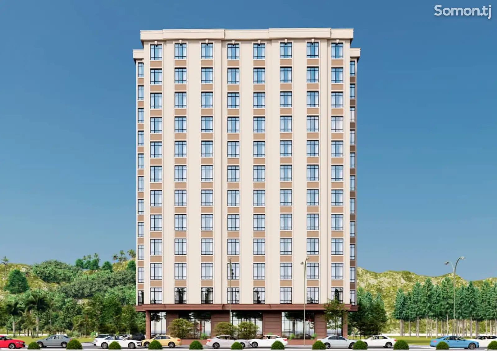 2-комн. квартира, 3 этаж, 71 м², Поликлиникаи нав-1