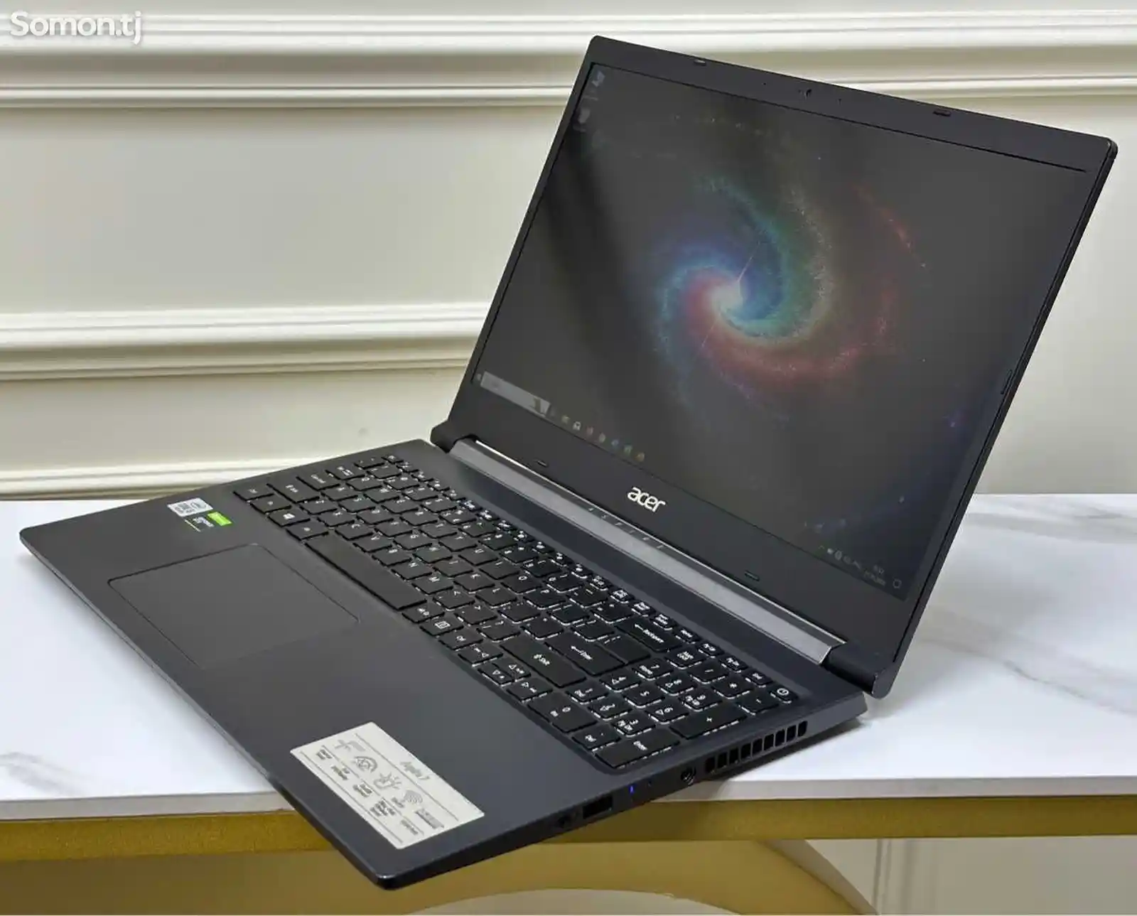 Игровой ноутбук Acer Aspire 7 i5-10gen-2