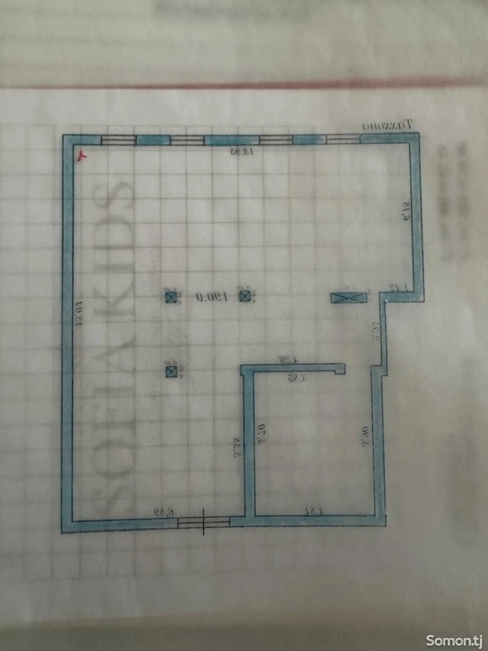 Помещение под свободное назначение, 190м², Шохмансур-5