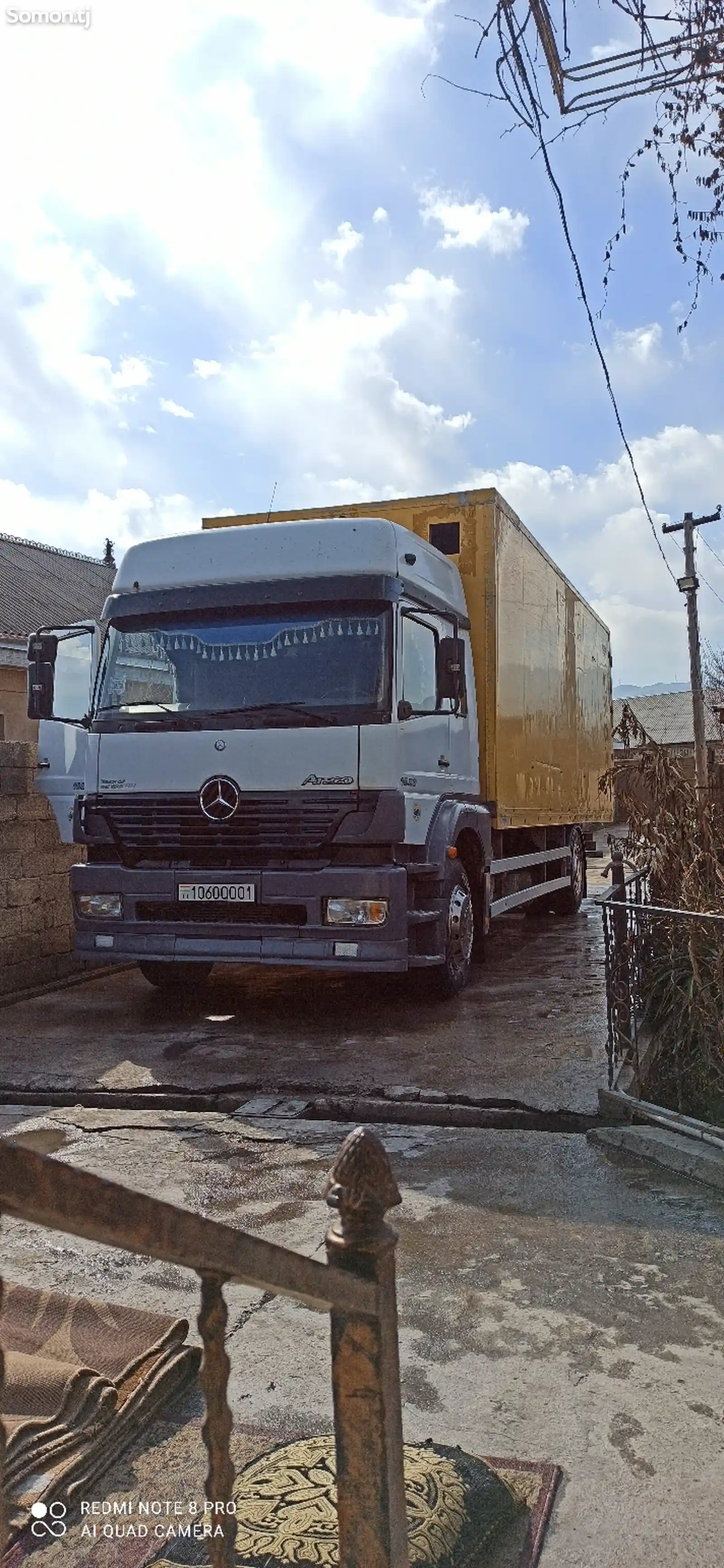 Бортовой грузовик Mercedes-Benz Atego, 2000-1