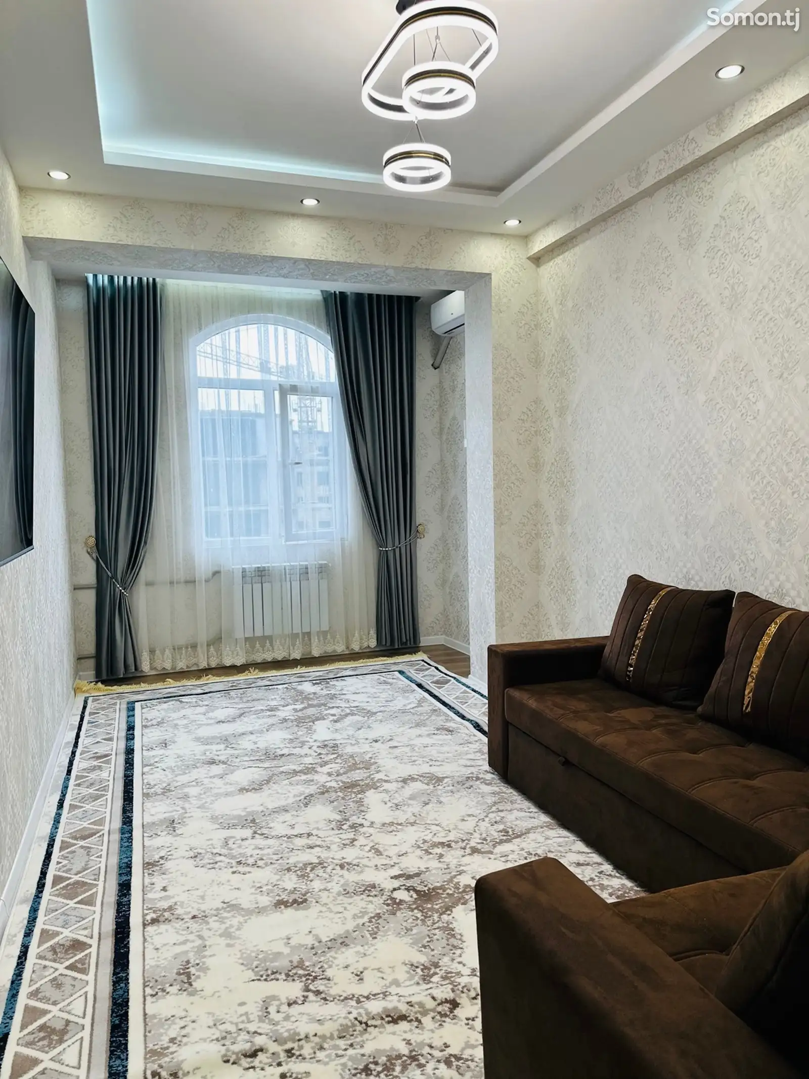 2-комн. квартира, 12 этаж, 58 м², Сомони Центр-1