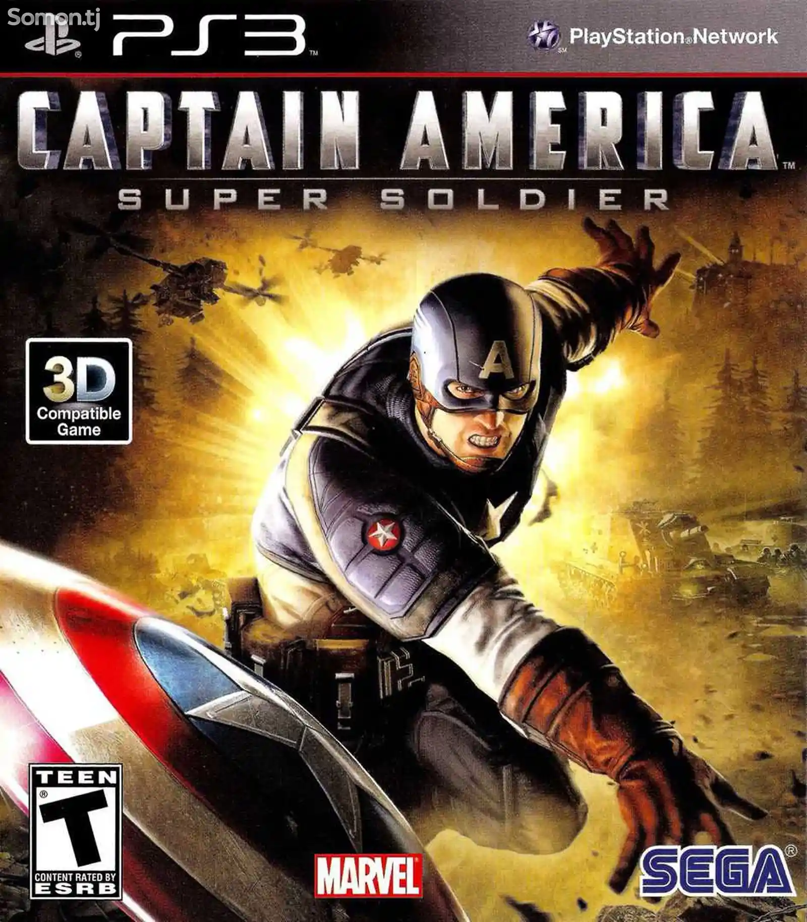 Игра Captain America Super Soldier для Play Station 3
