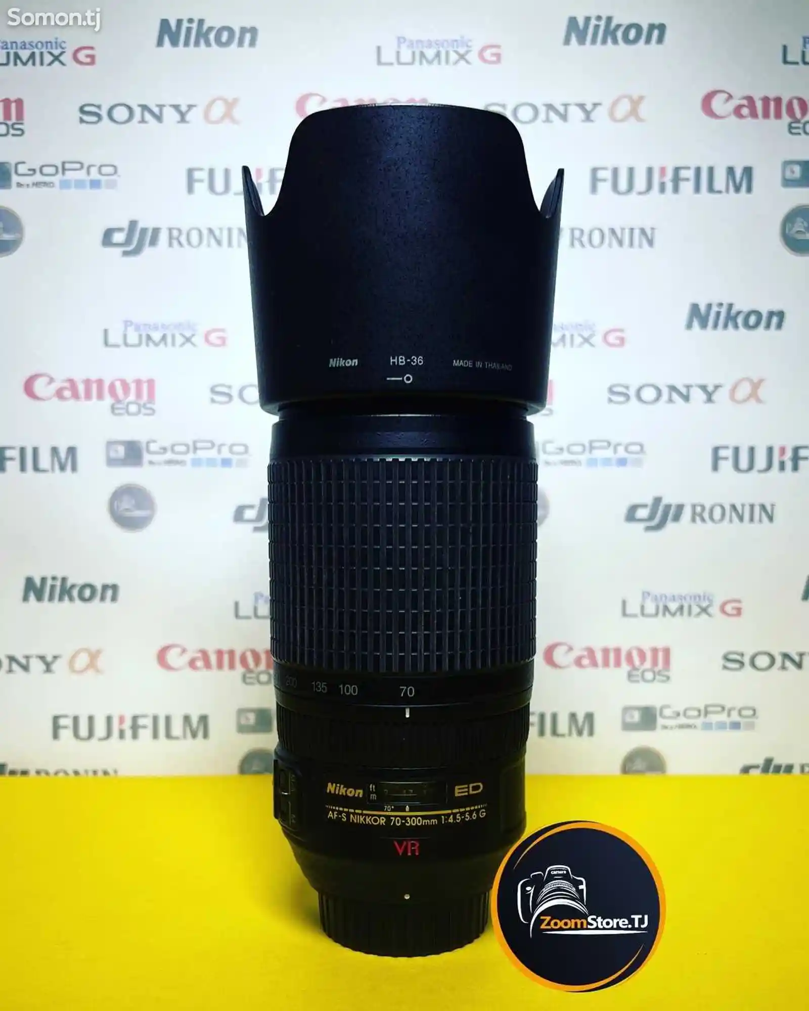Объектив Фотоаппарат Nikon 70-300mm f/4.5-6.3-1