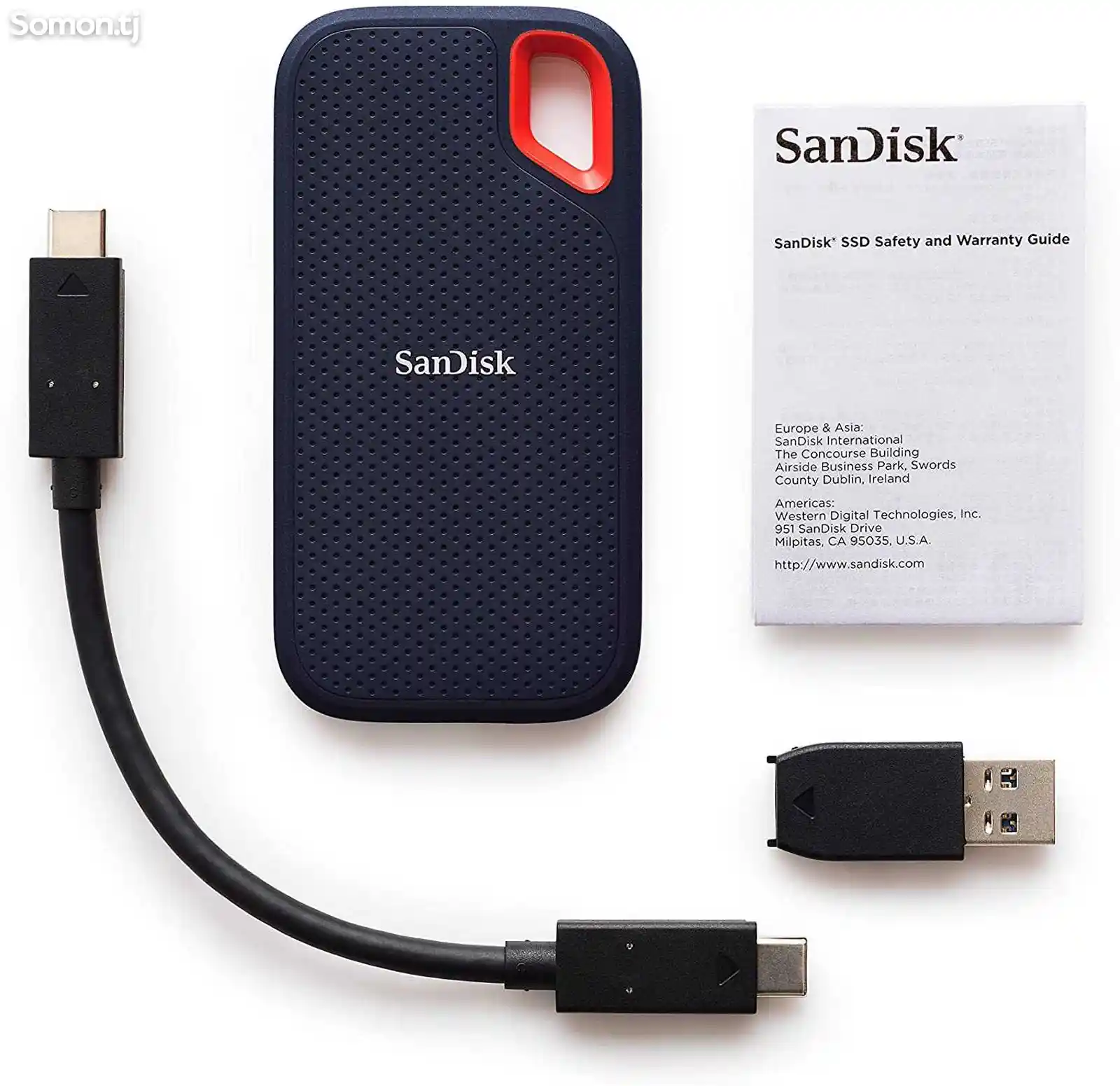 Внешний SSD SanDisk Extreme Portable SSD 1Tb-3