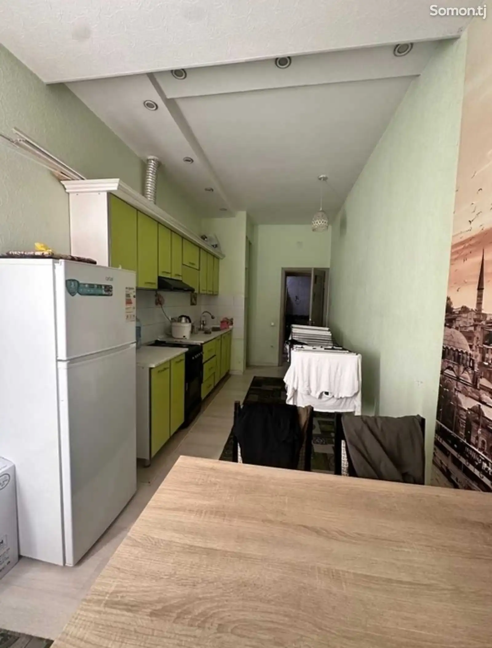 1-комн. квартира, 11 этаж, 70 м², Шохмансур-6