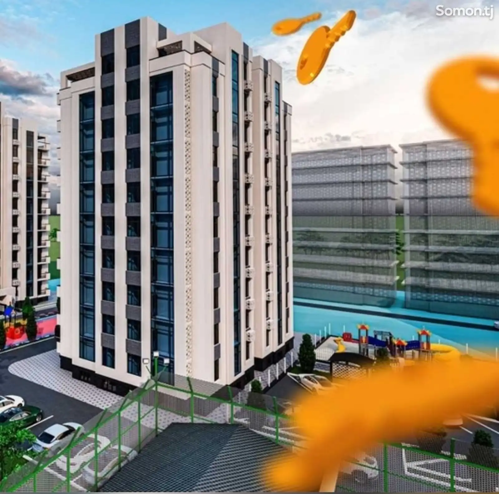 2-комн. квартира, 6 этаж, 76 м², 17мкр-1