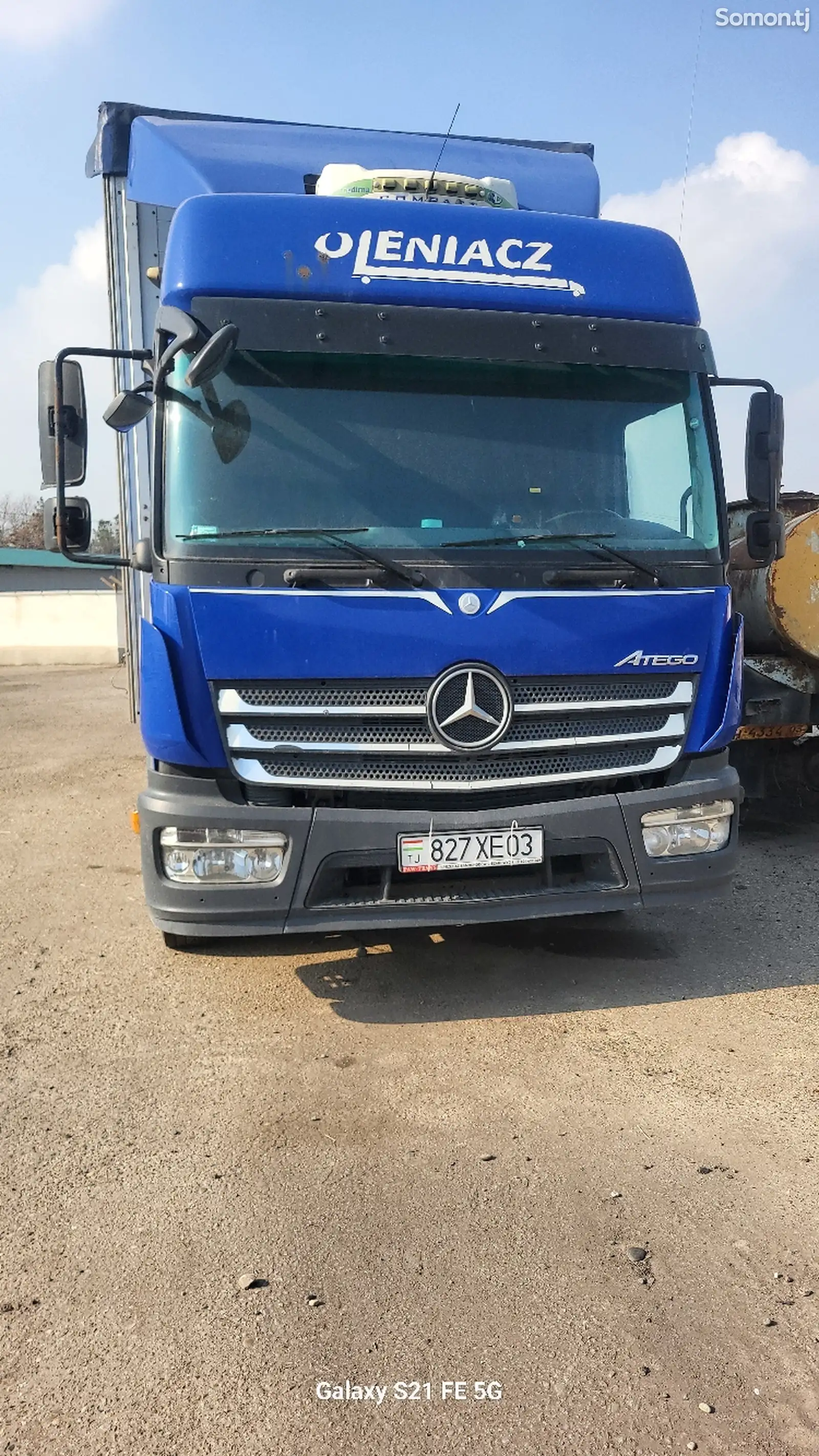 Бортовой грузовик Mercedes - Benz Atego, 2014-1