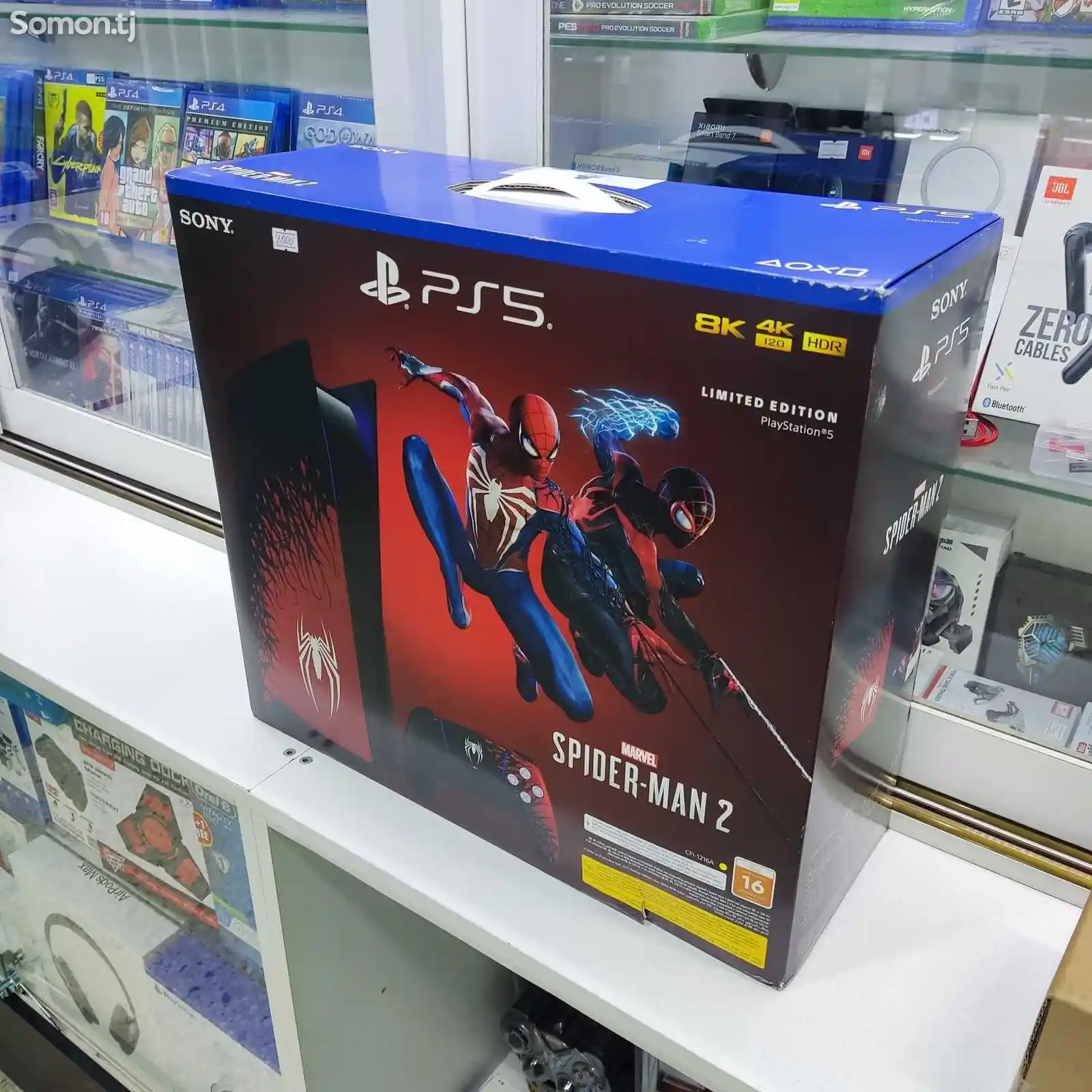 Игровая приставка PS-5 Spider-Man2 Limited Edition Europe 8K 4K HDR-3