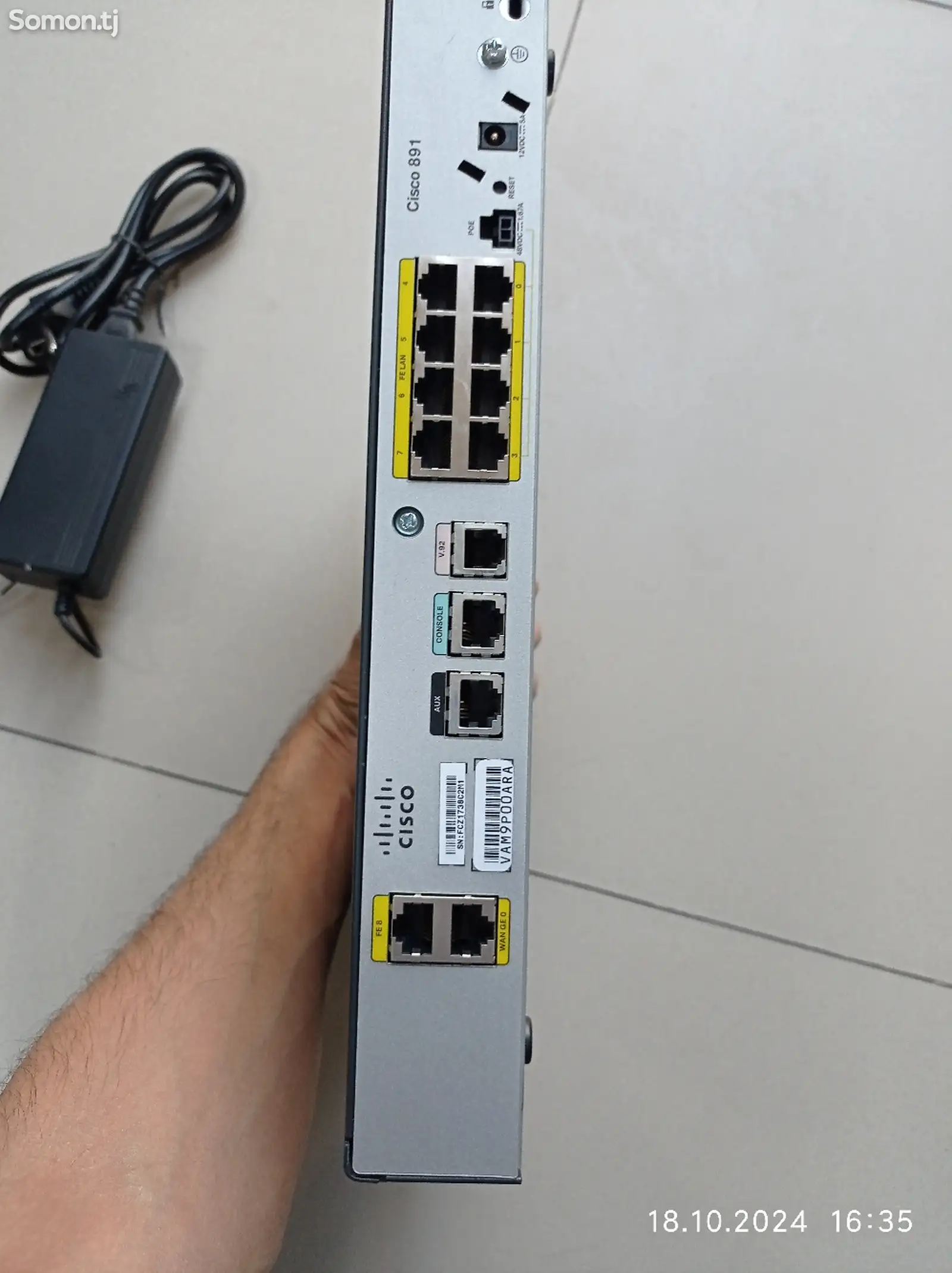 Маршрутизатор Cisco Model Cisco 890-5