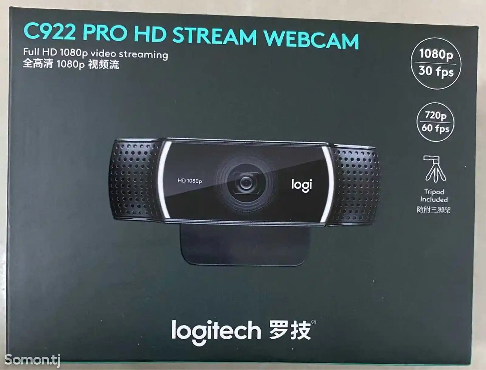 Веб камера Logitech 922 Pro-1