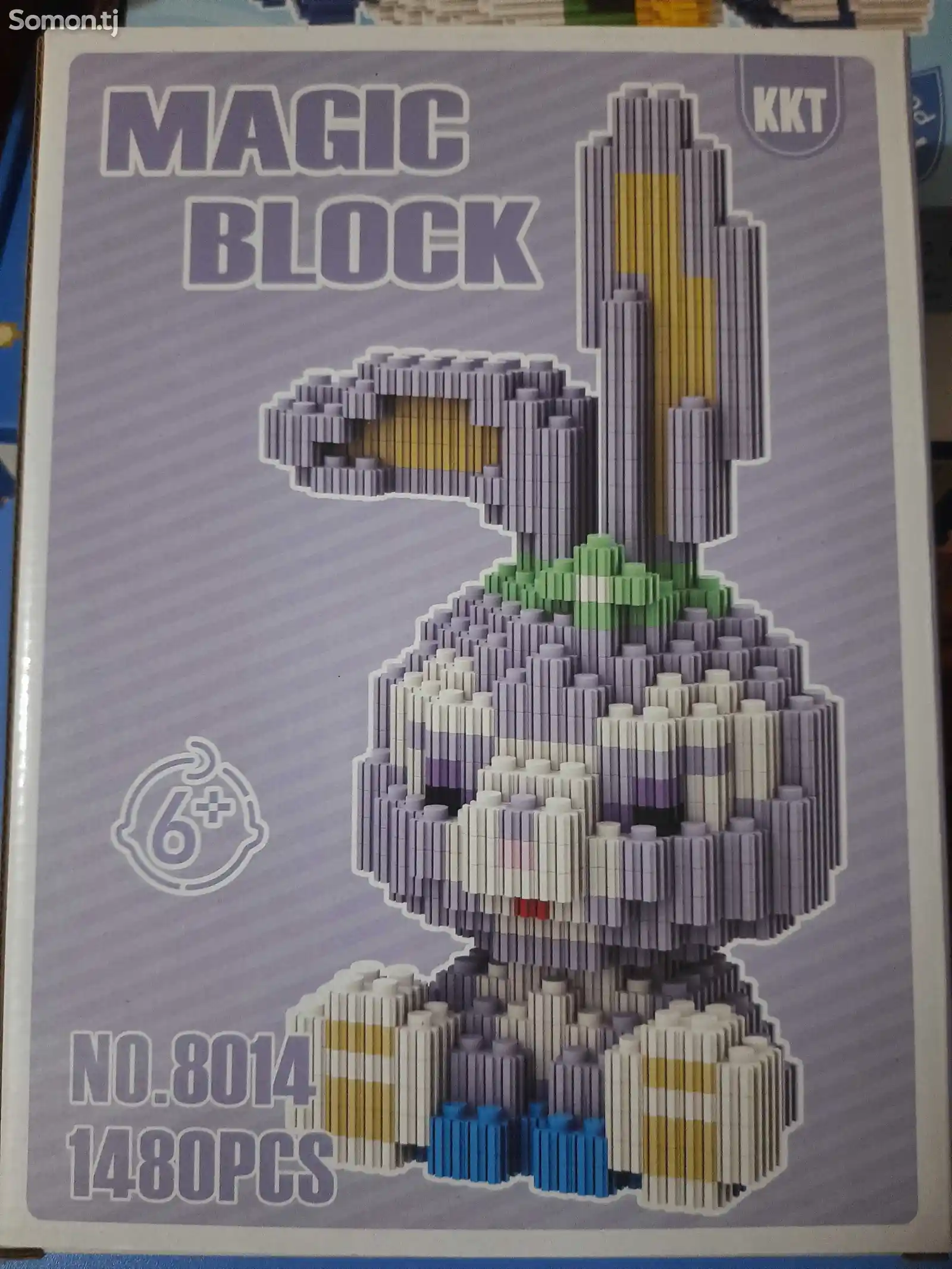 3D конструктор лего пиксель из мини блоков более 1300 деталей-5