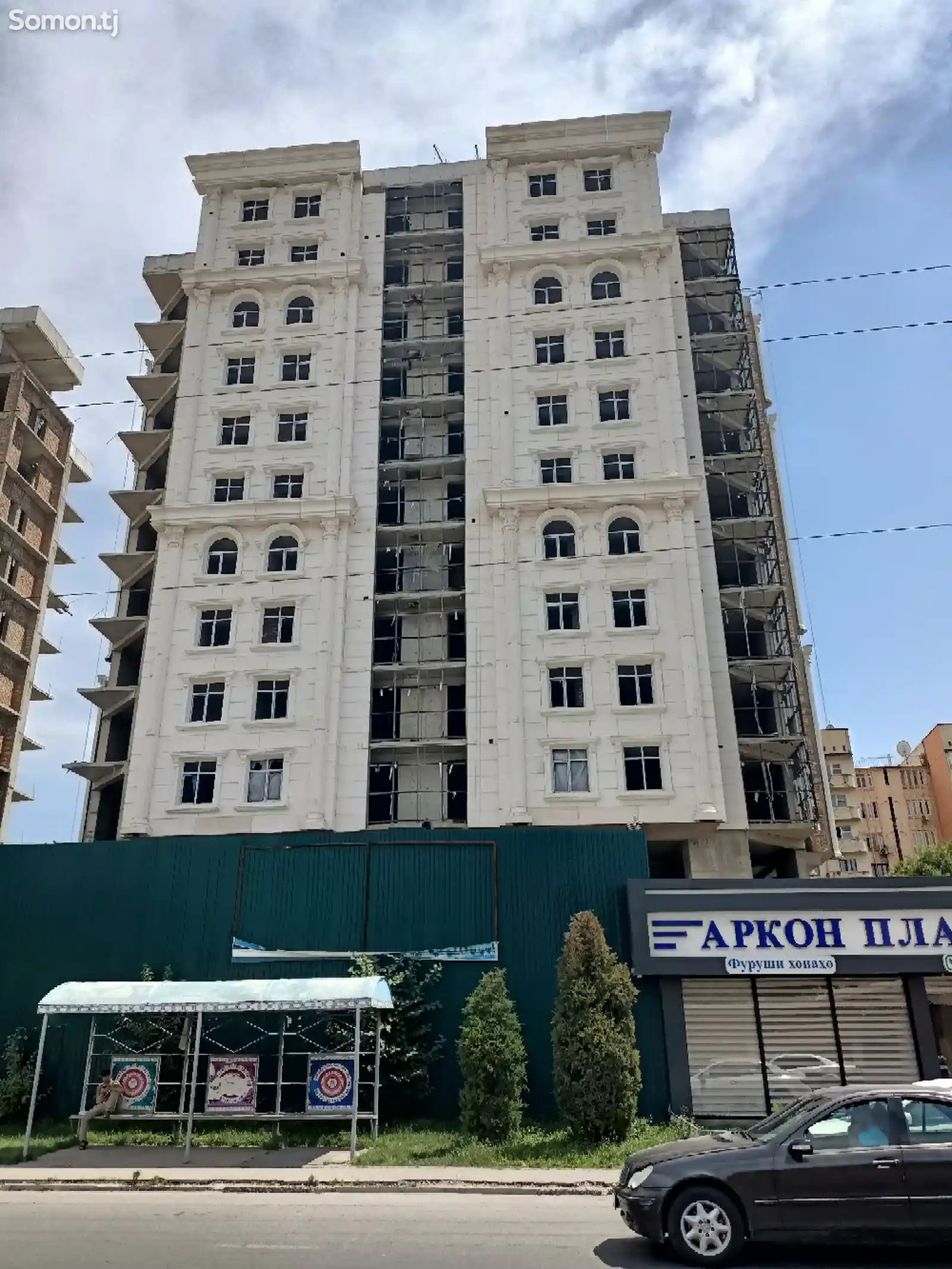 2-комн. квартира, 3 этаж, 97 м², Шохмансур-4