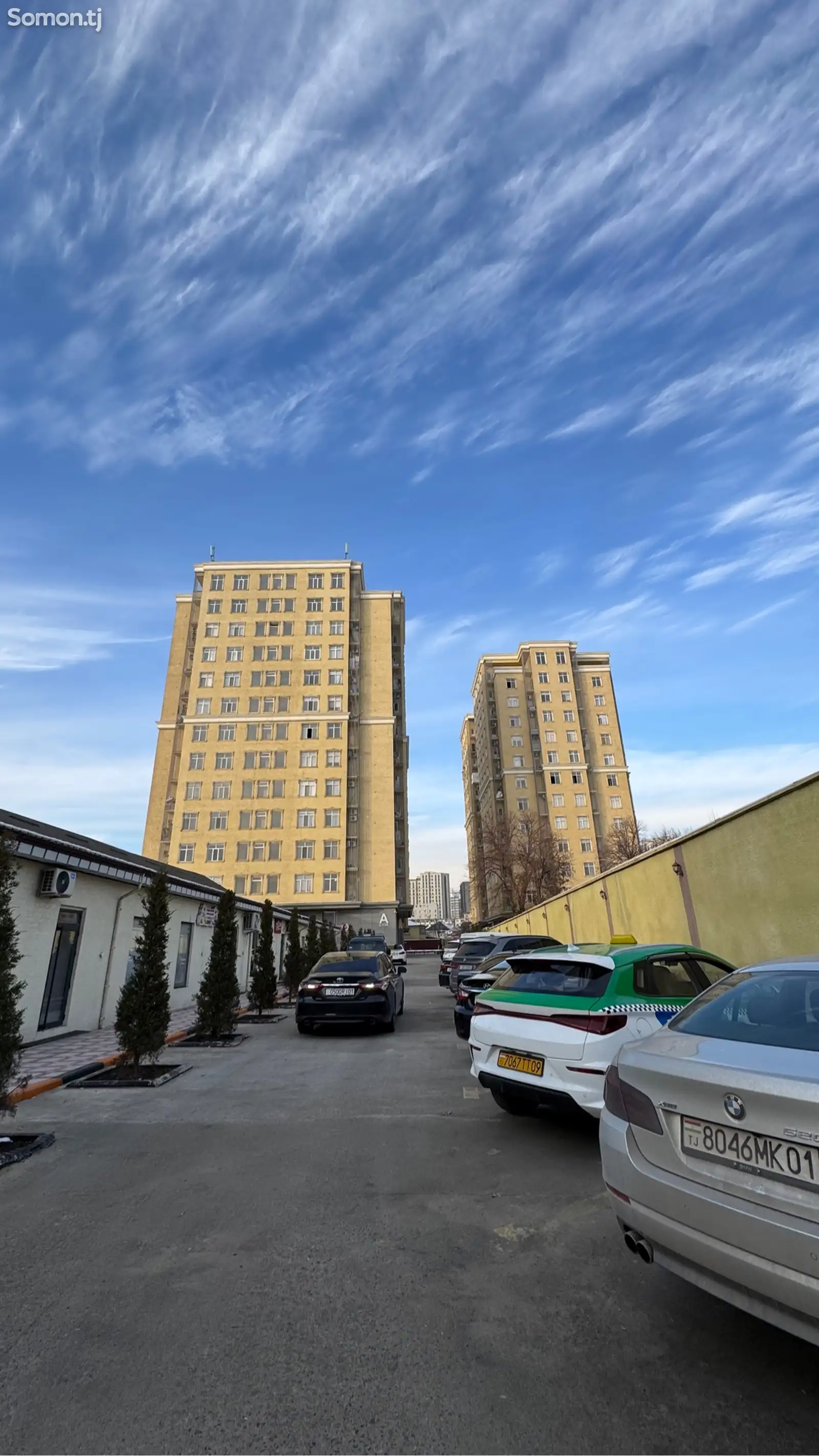 2-комн. квартира, 9 этаж, 58 м², Шохмансур-1