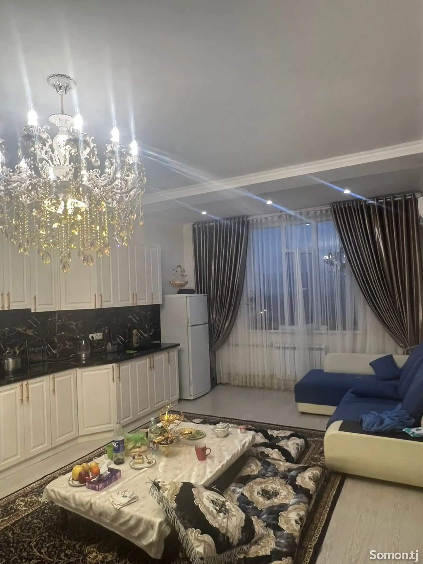 2-комн. квартира, 6 этаж, 80 м², Шохмансур-1