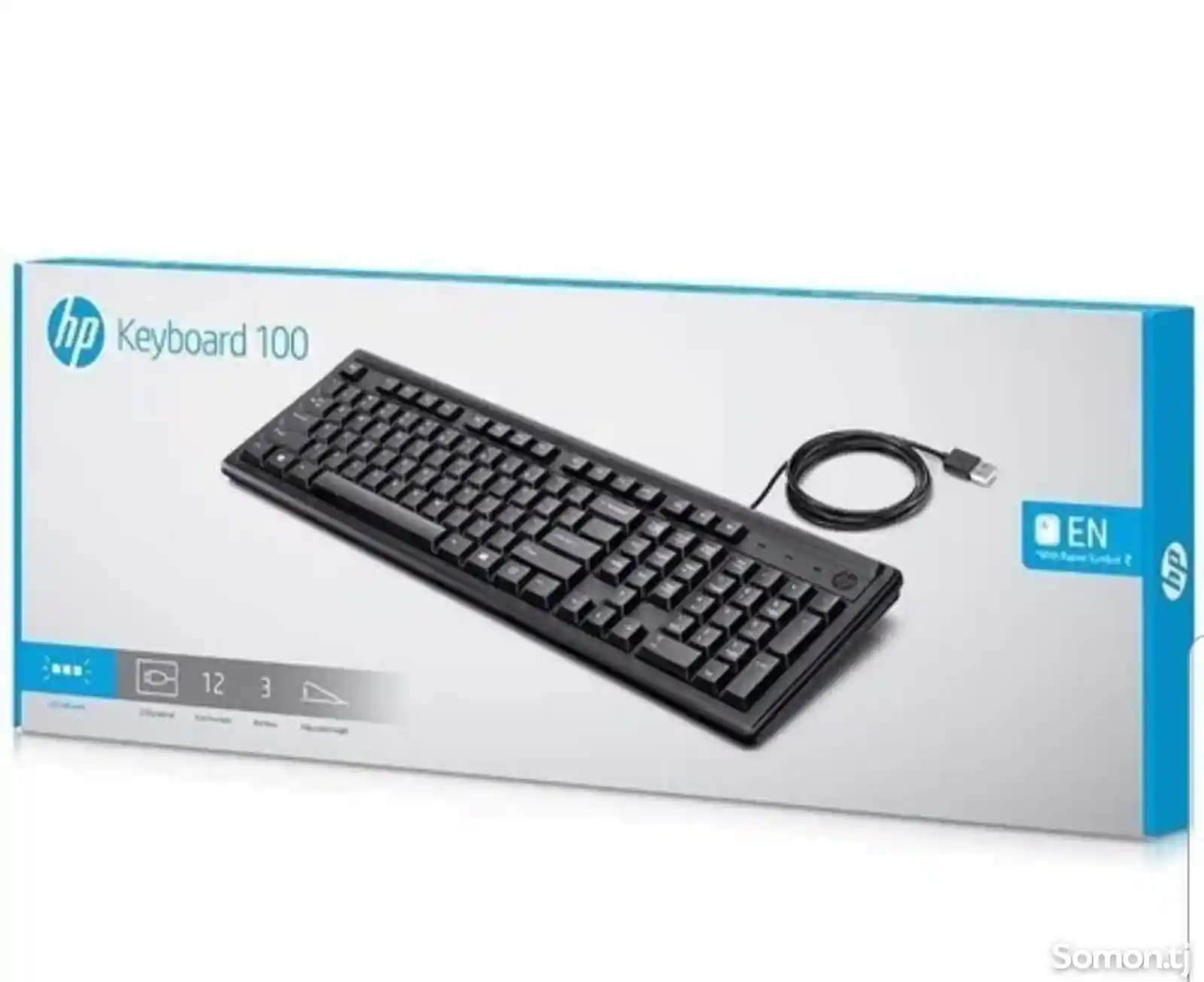 Клавиатура Hр K100 Keyboard-1