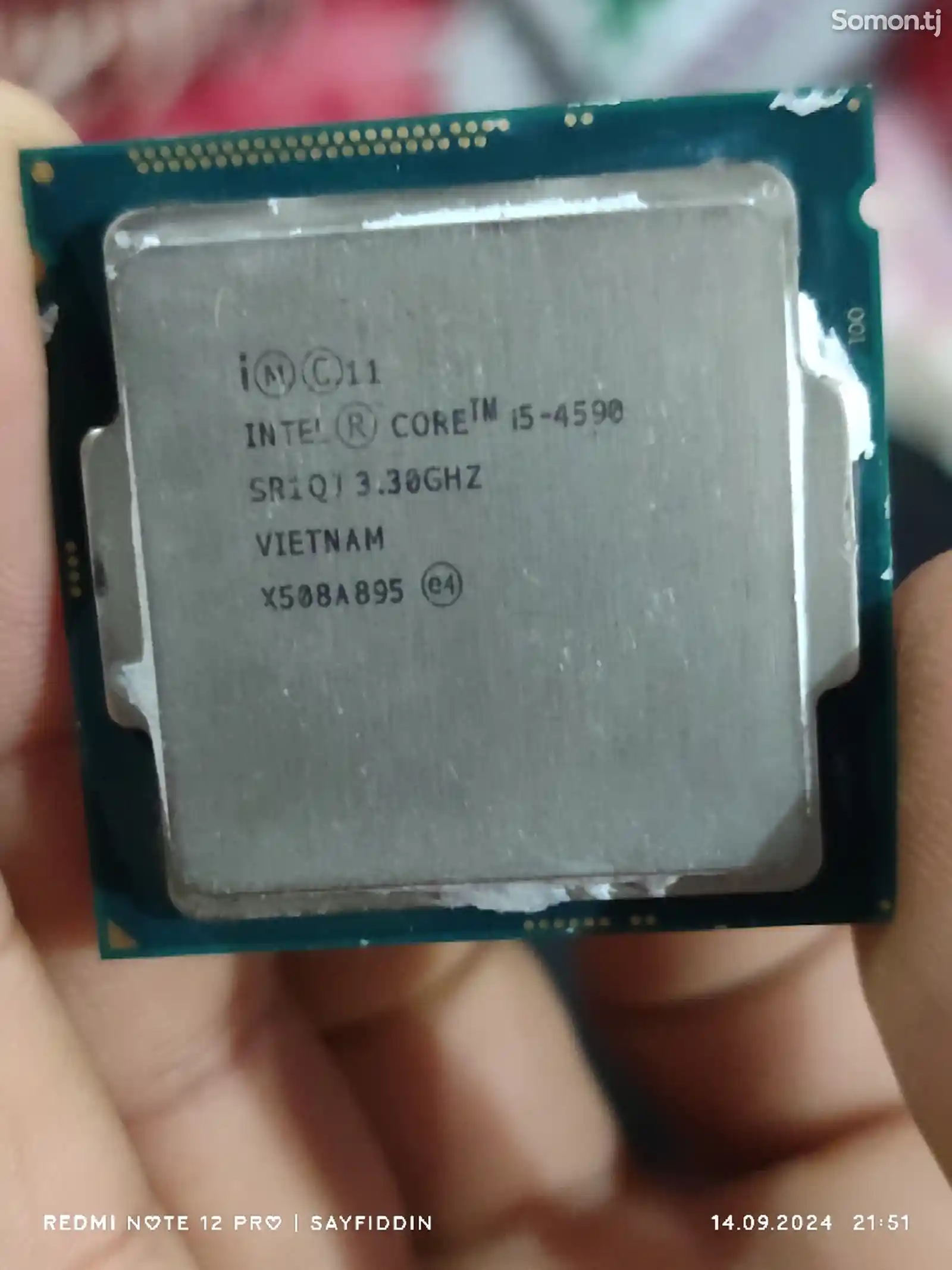 Процессор Intel - Core I5 - 4590 4 поколения-1