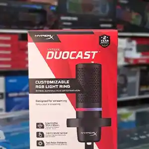 Микрофон HyperX DuoCast черный