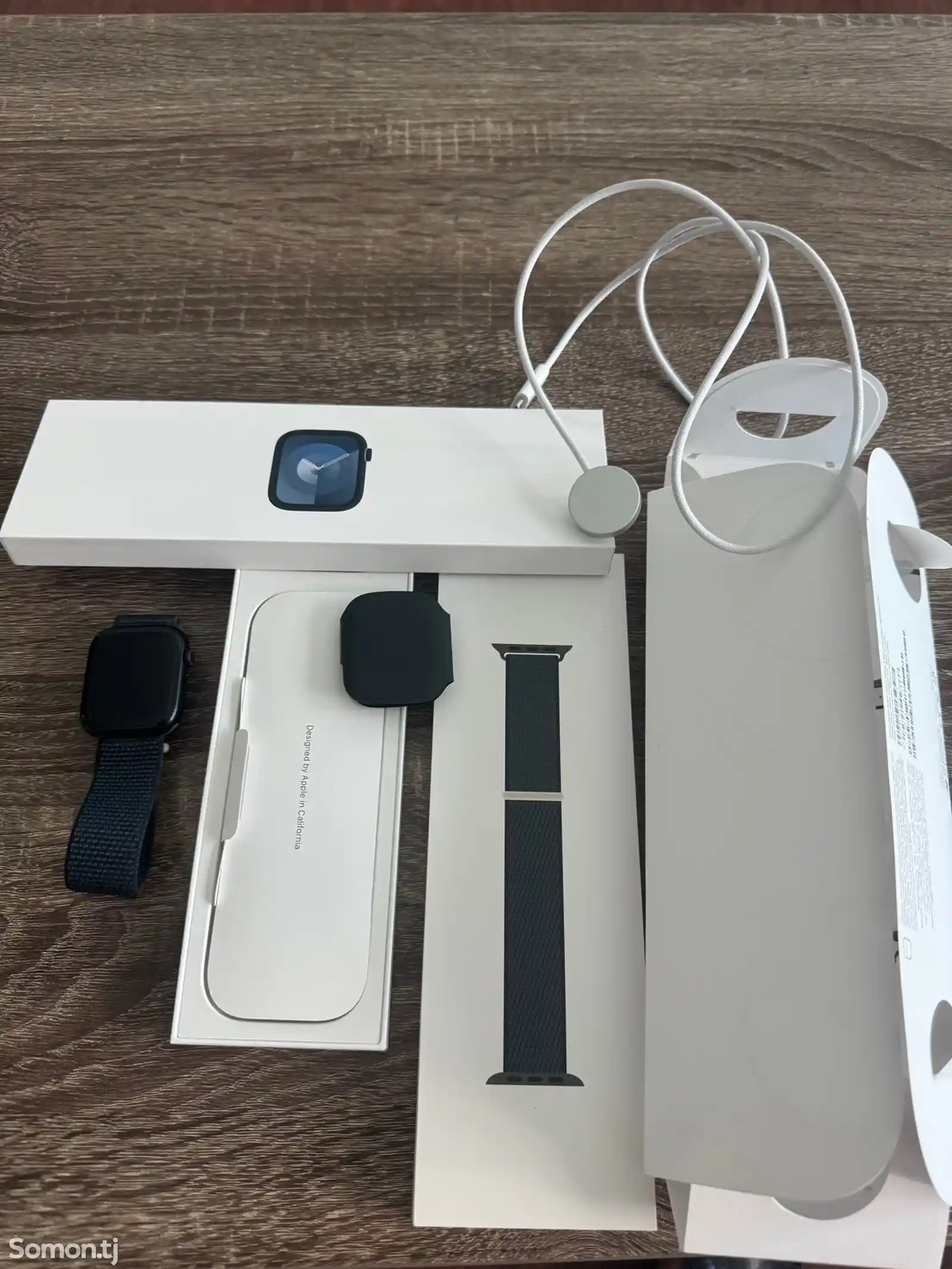 Смарт часы Apple Watch Series 9 45mm Cellular +GPS Aluminum Midnight-1