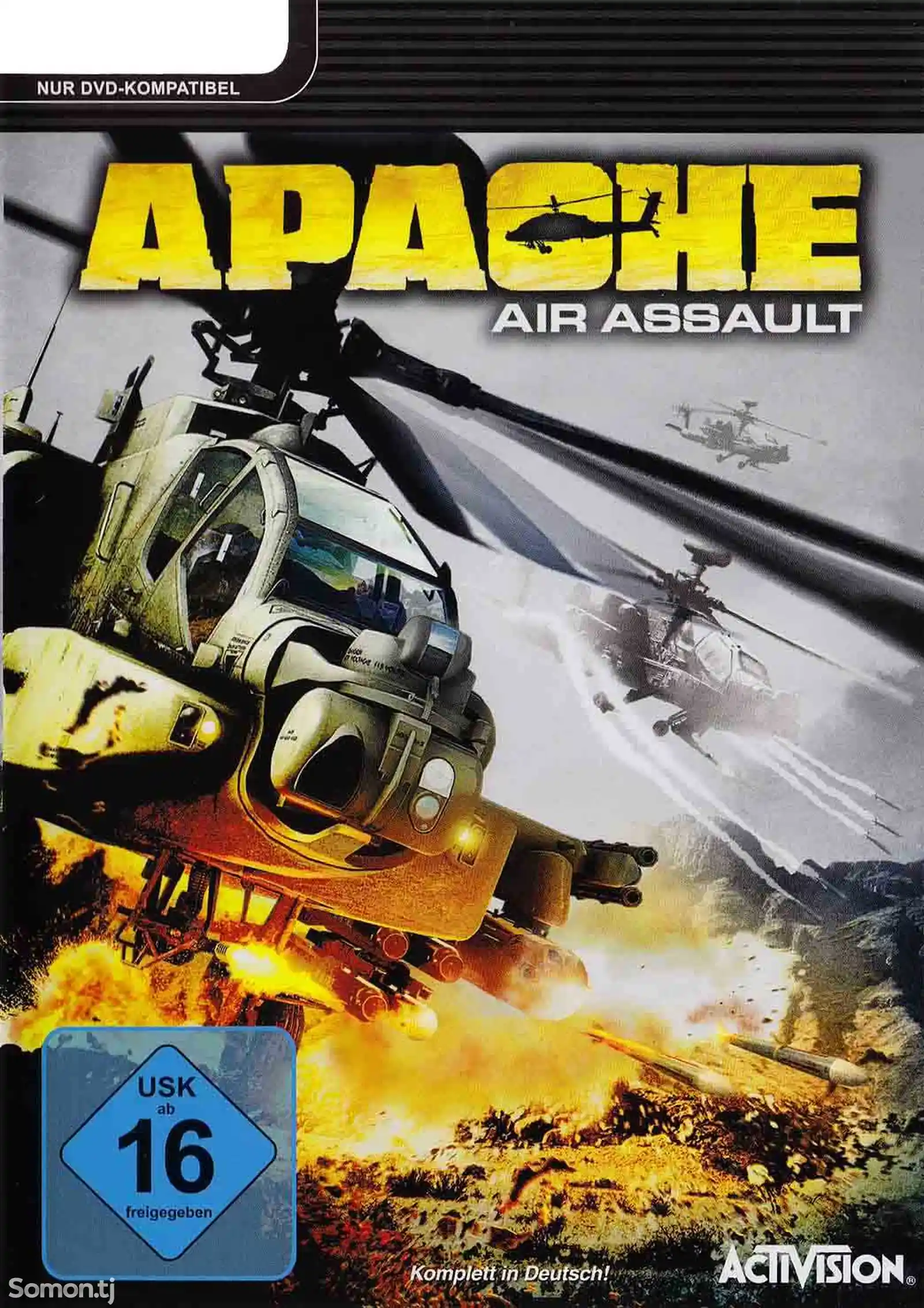 Игра Apache Air Assault inferno на PlayStation 3