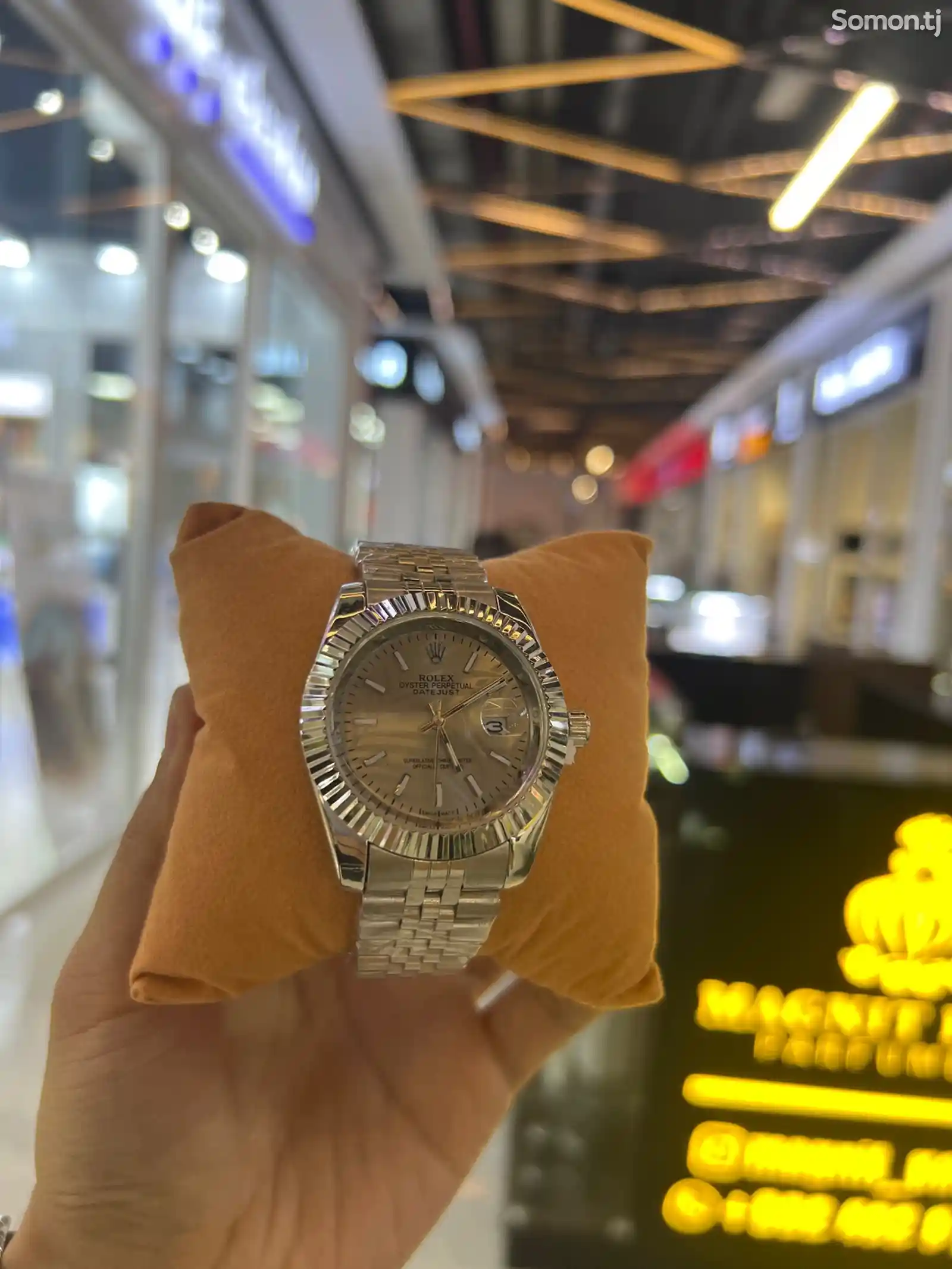 Мужские кварцевые часы Rolex-3