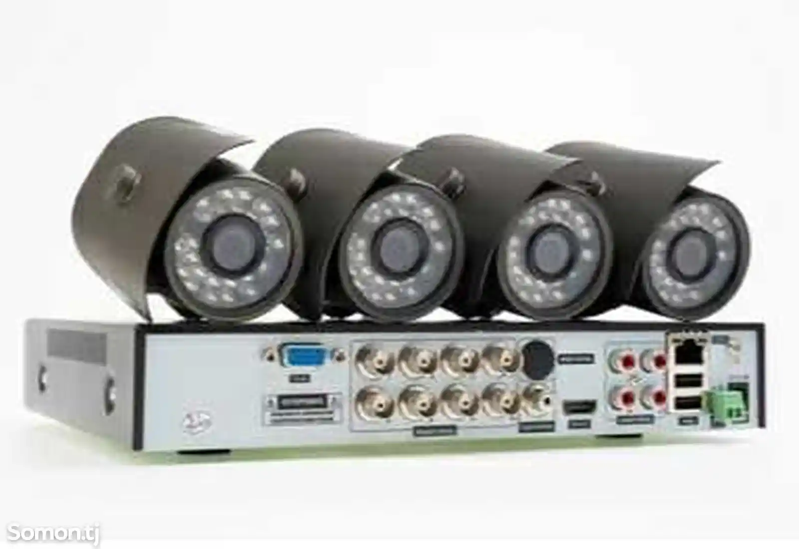 Установка камер видеонаблюдения-1
