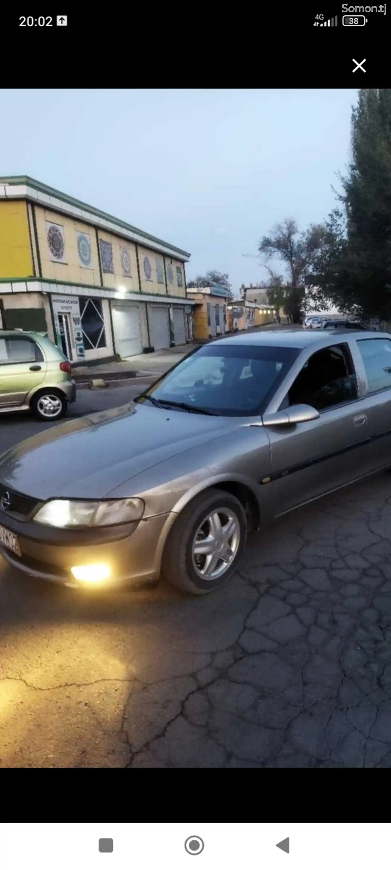 Лобовой Opel Vectra В-2