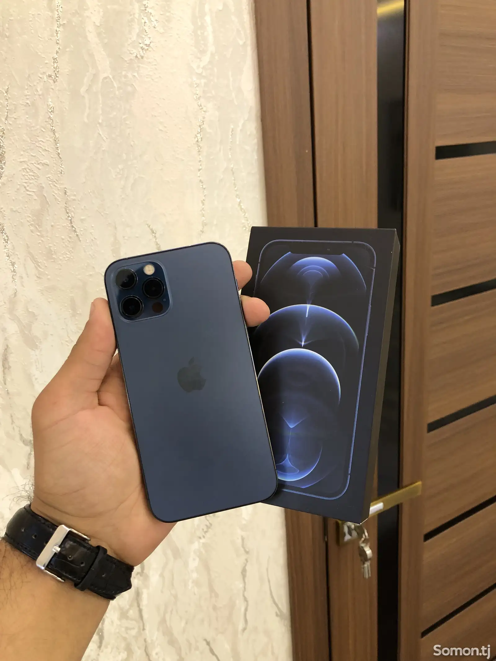 Apple iPhone 12 pro, 256 gb, Pacific Blue-1