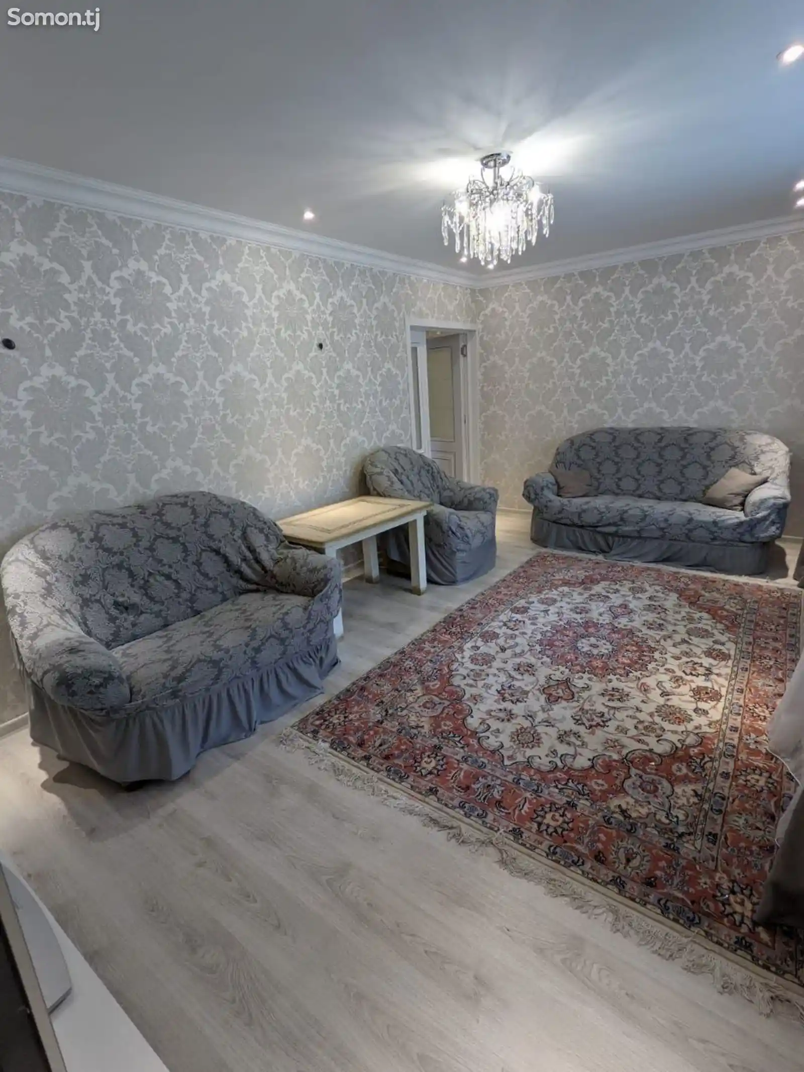 2-комн. квартира, 1 этаж, 65м², Исмоили Сомони-2