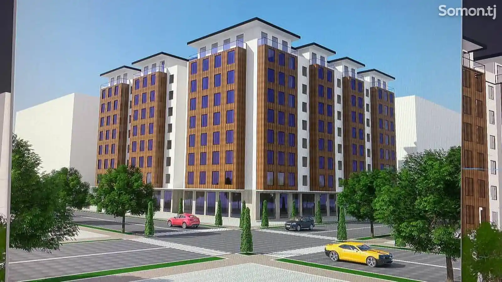 1-комн. квартира, 8 этаж, 43 м², шашлики Сайвали-2