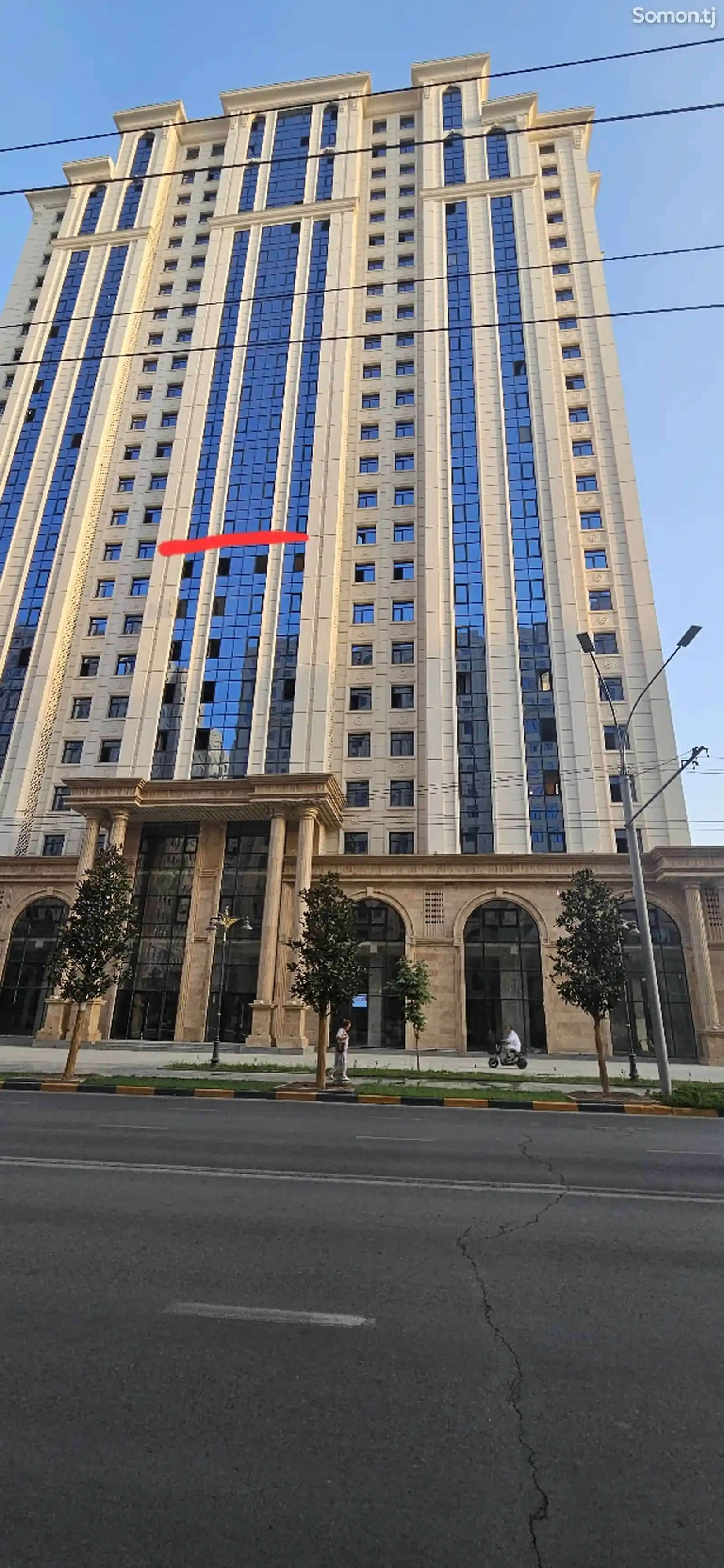 1-комн. квартира, 11 этаж, 91 м², Шохмансур-1