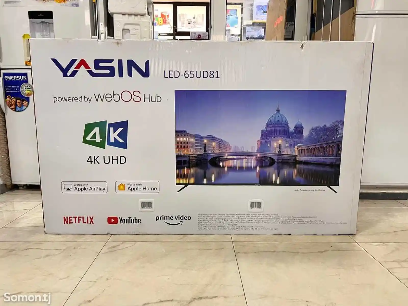 Телевизор YASIN 65 4k