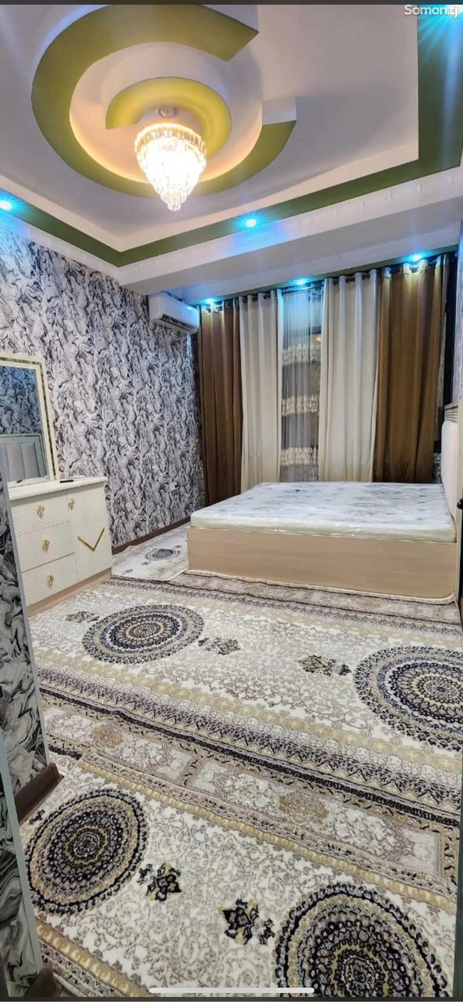 2-комн. квартира, 9 этаж, 50м², Шохмансур-1