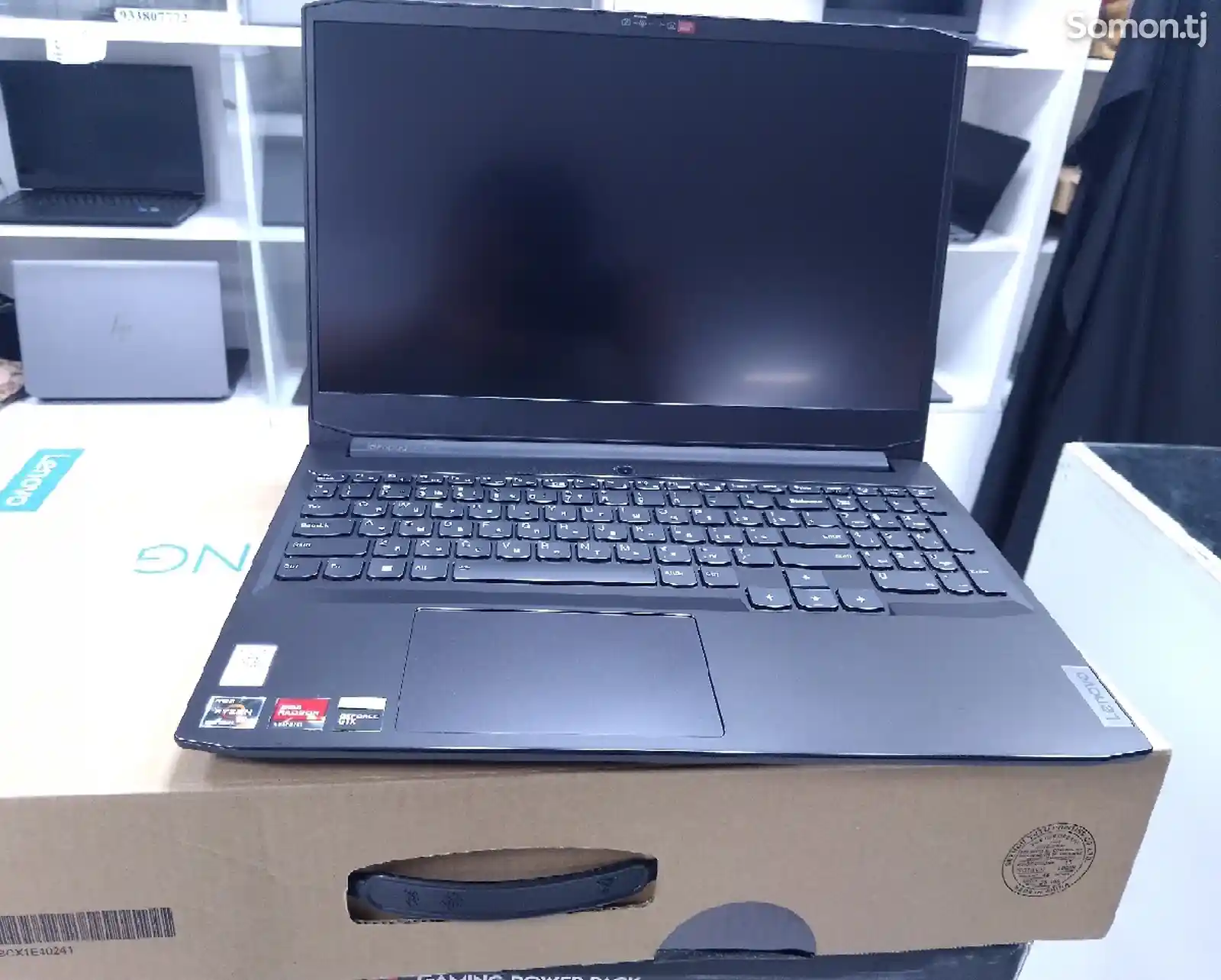 Игровой ноутбук Lenovo Ryzen 5 5600H 3.30GHz GTX 1650 RAM DDR4 16ГБ-7