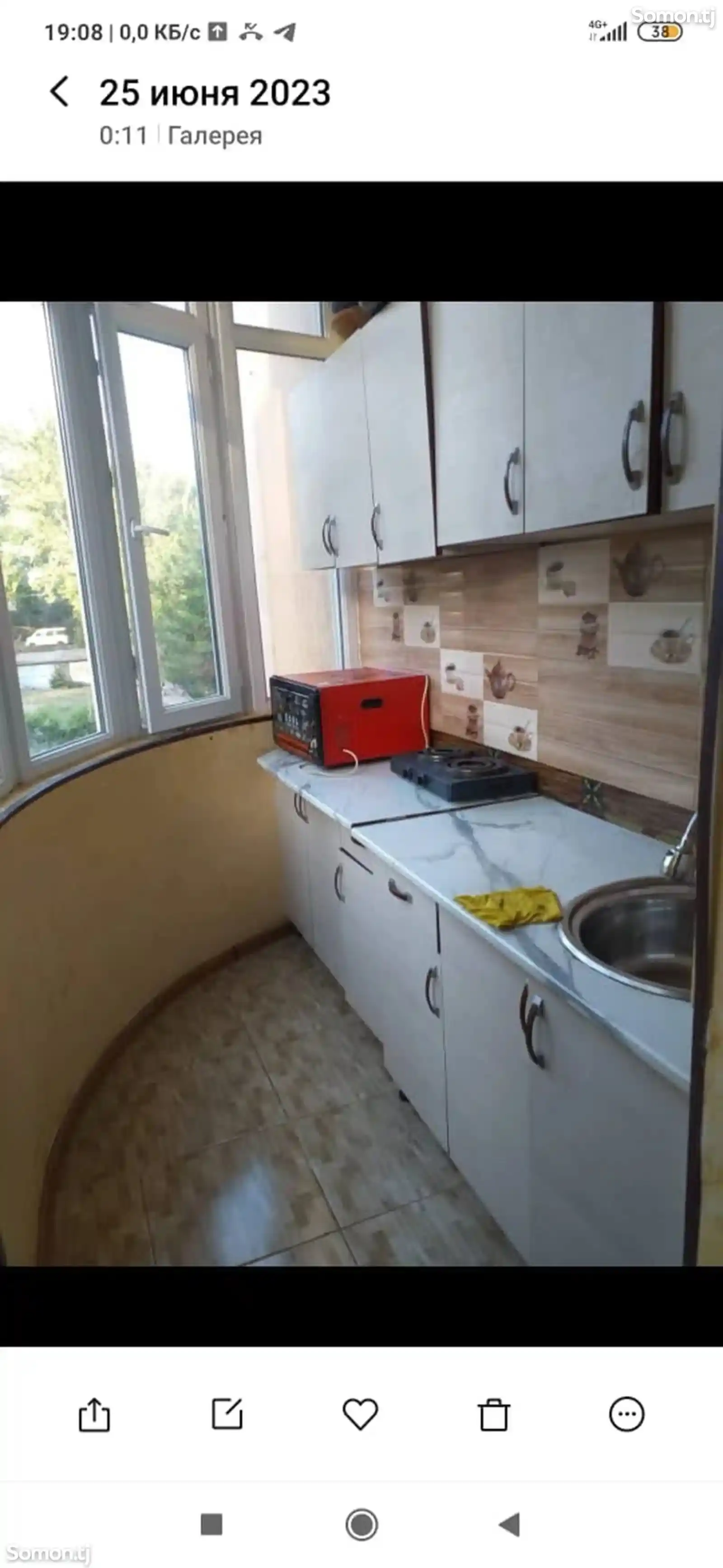 5-комн. квартира, 3 этаж, 85м², Парк Айни-6