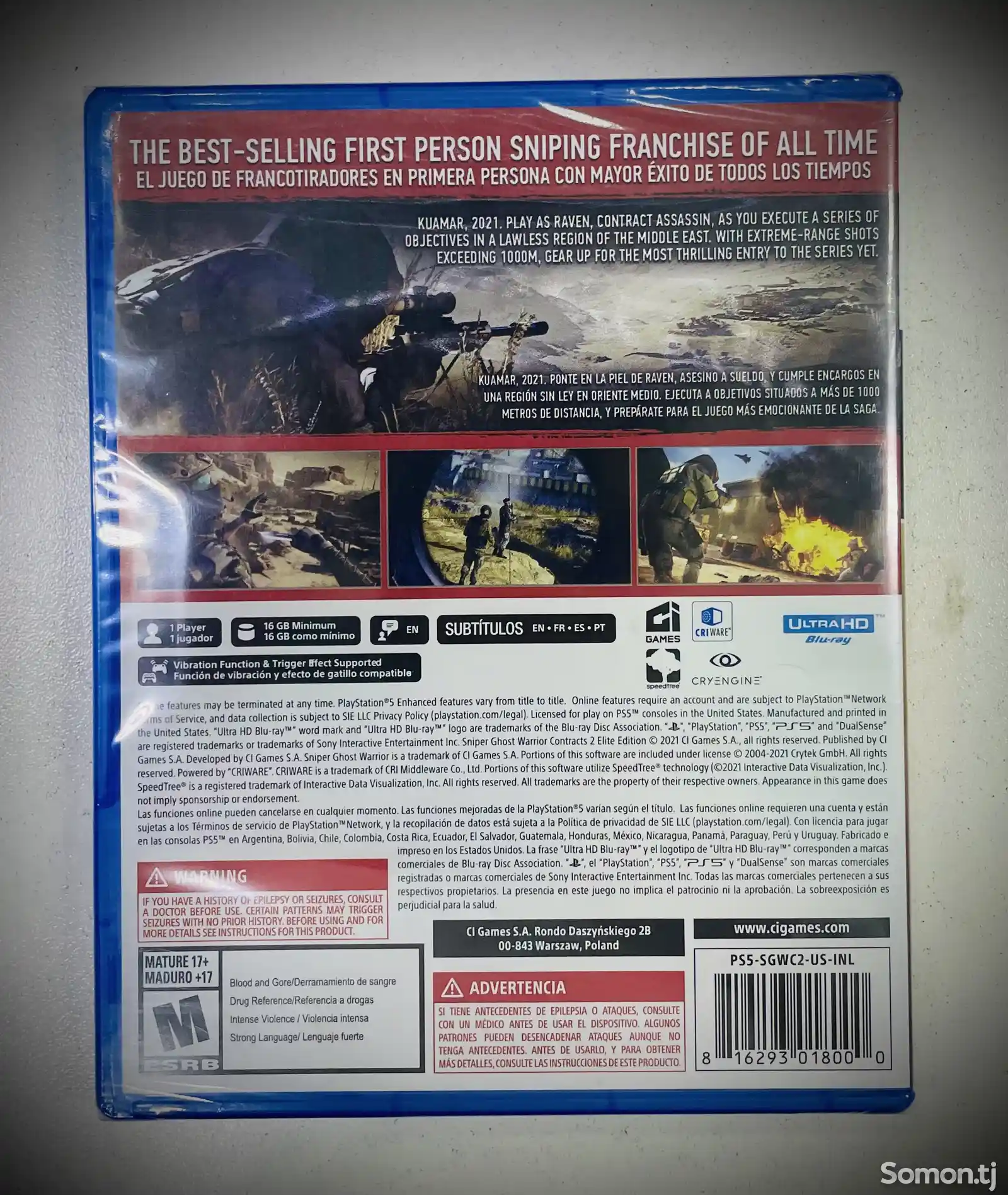 Игра Sniper Ghost Warrior Contracts 2 для PS5-2