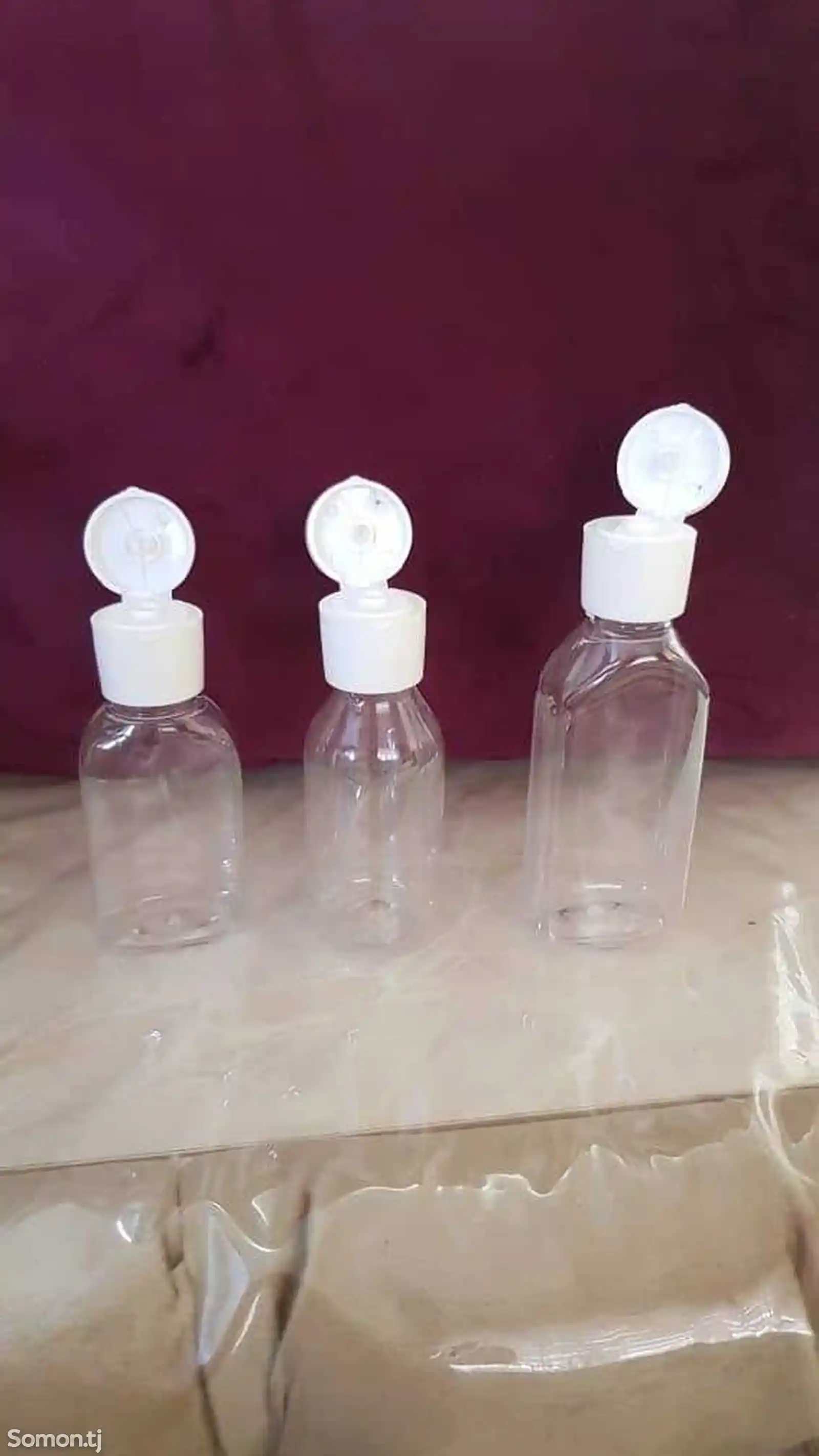 Пластиковые бутылки ПЭТ с крышками флип-топ-3