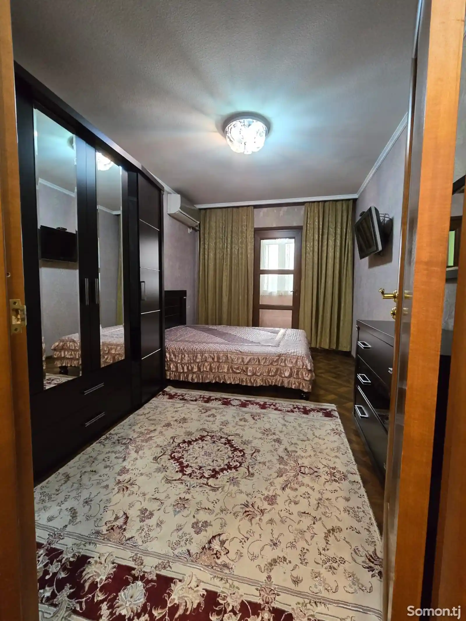 3-комн. квартира, 5 этаж, 70м², Сомони-2