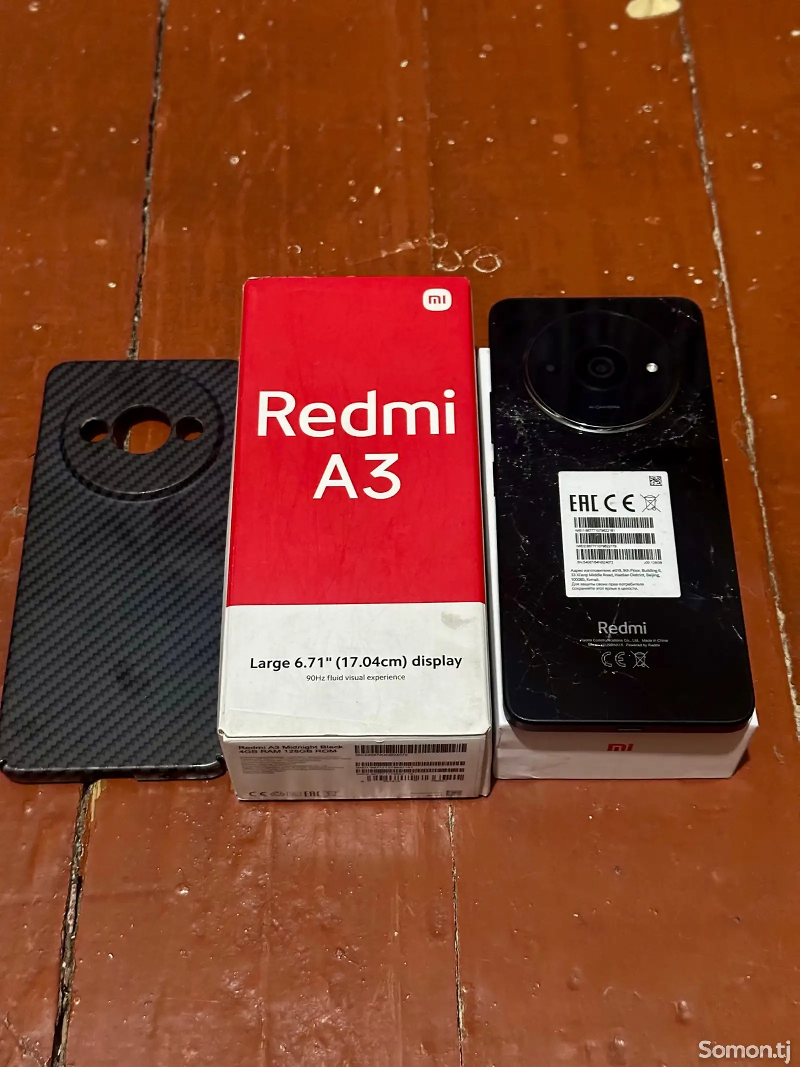 Xiaomi Redmi A3, 6/128gb black-1