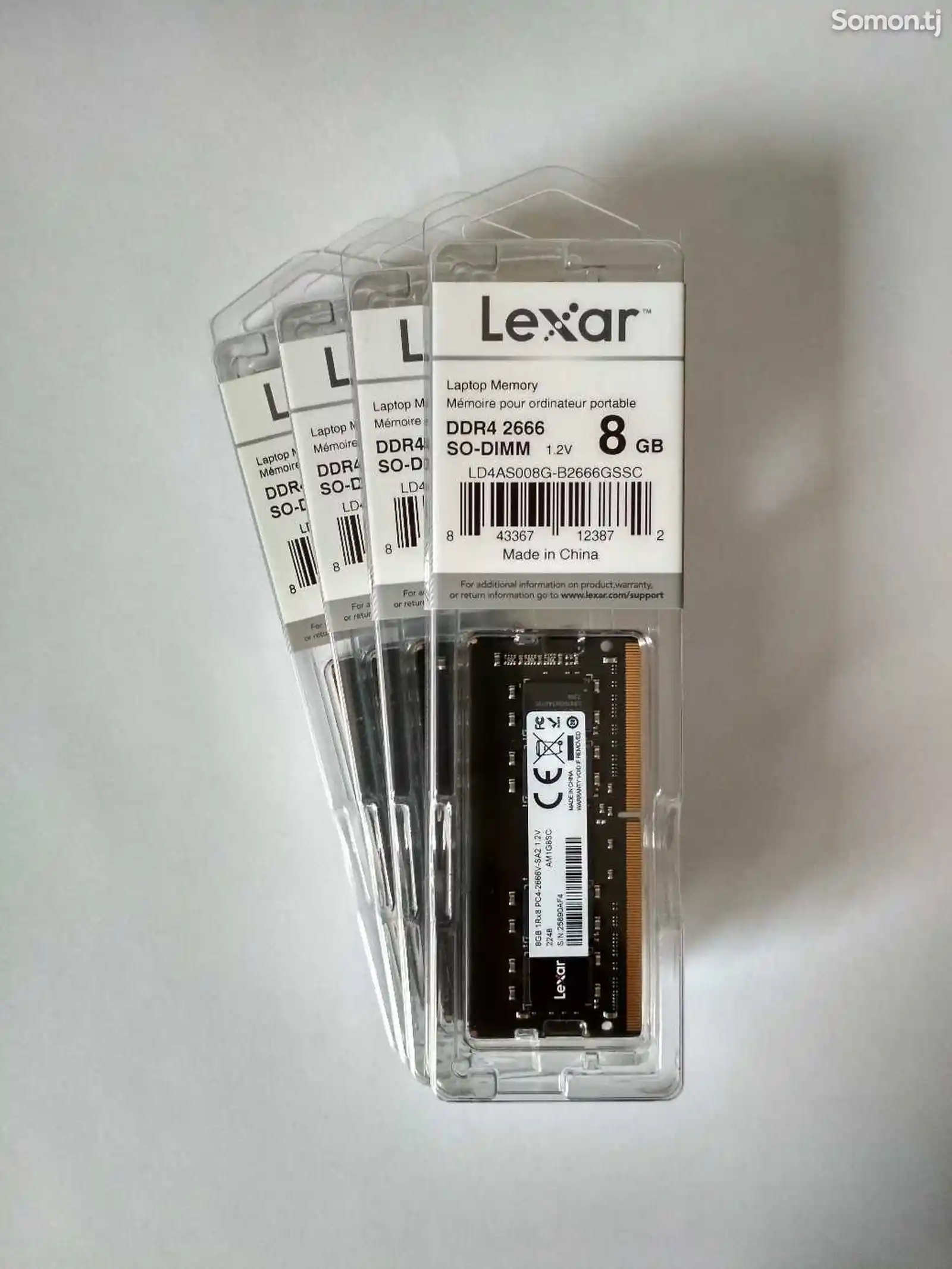 Оперативная память для ноутбуков и нетбуков Lexar DDR4 2666 8GB-1