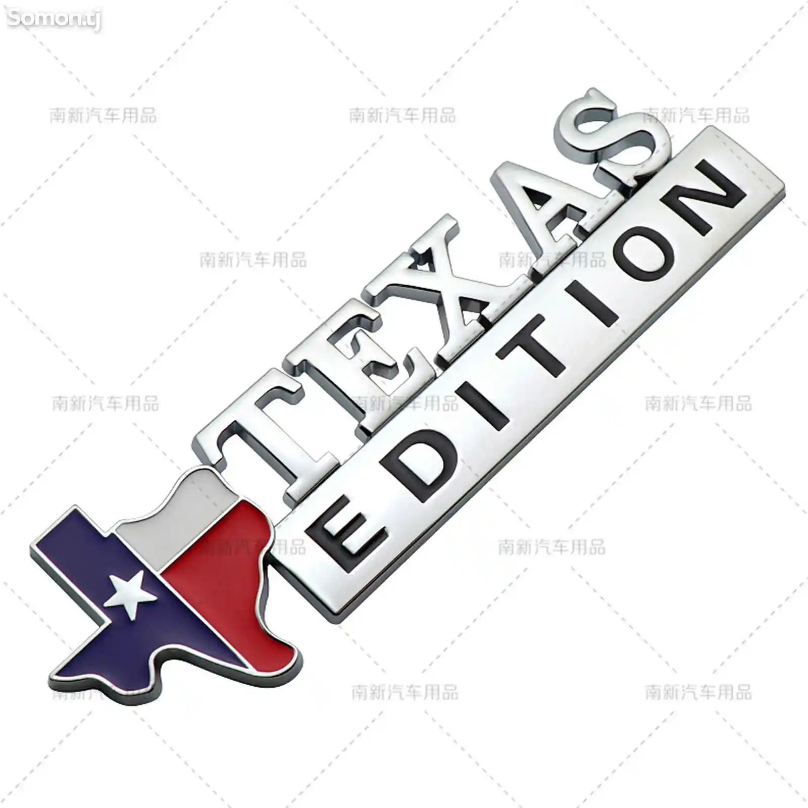 3D металлическая наклейка, эмблема Texas Edition, логотип на багажник-3